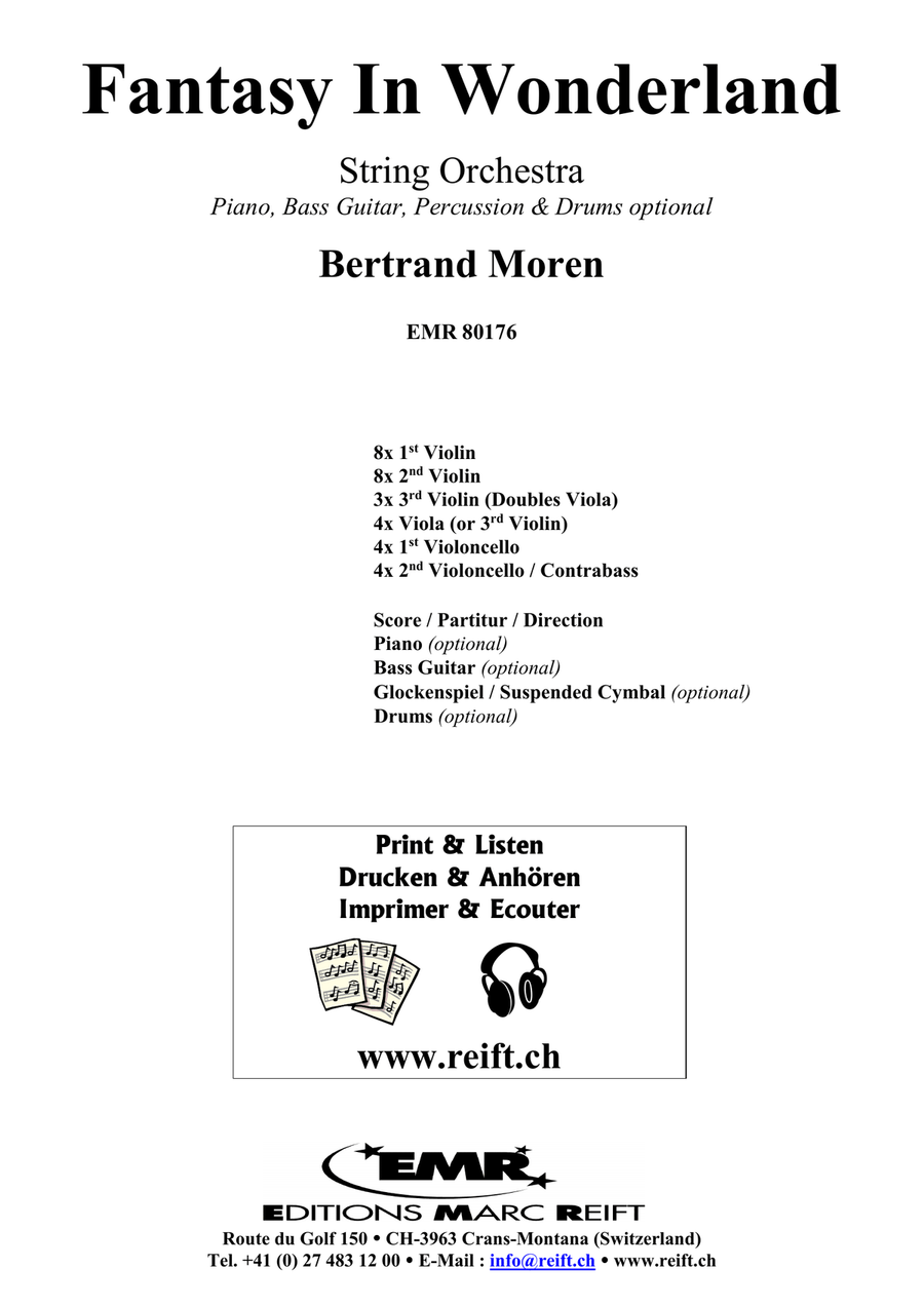 Fantasy In Wonderland Fantasy In Wonderland String Orchestra scores gallery preview page 2