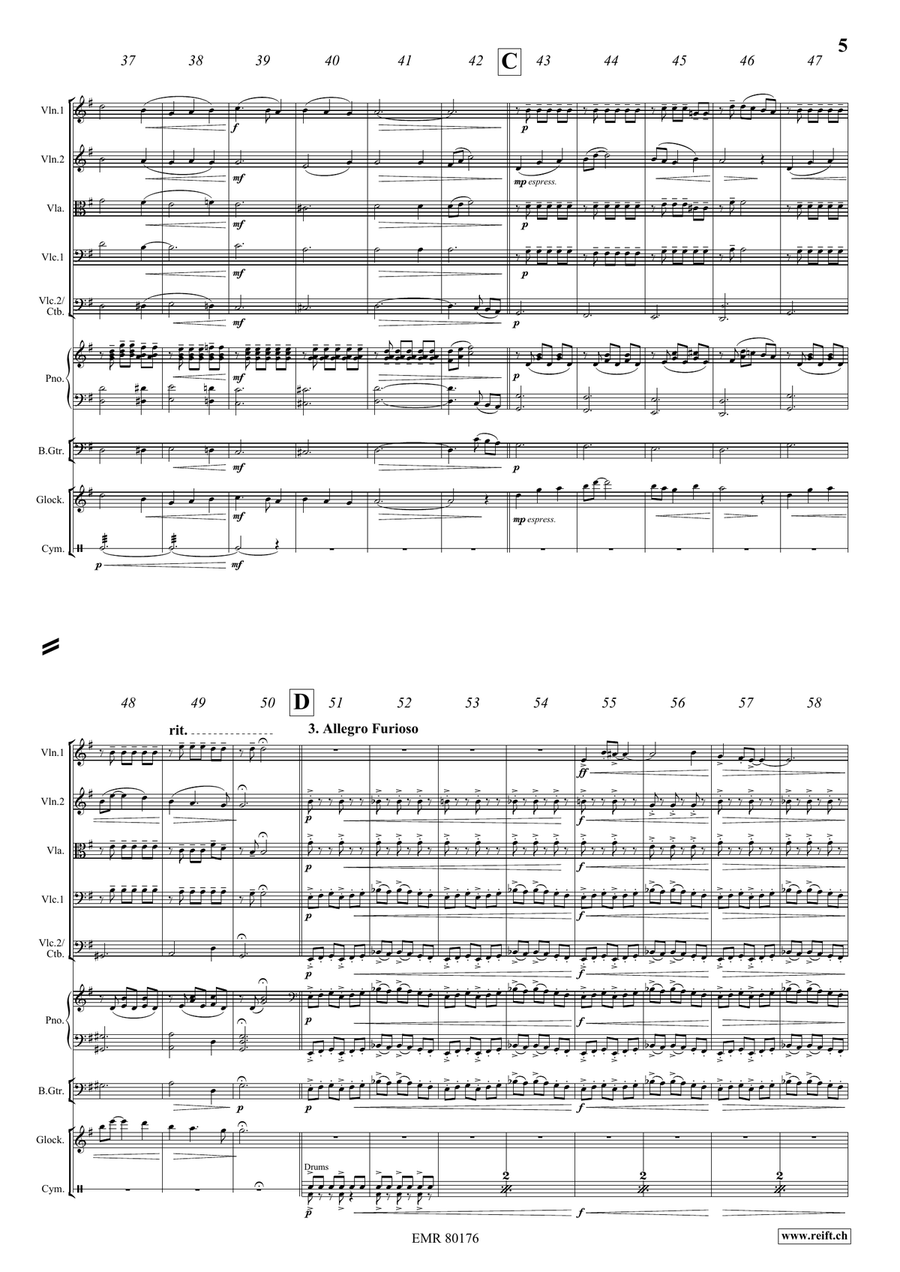 Fantasy In Wonderland Fantasy In Wonderland String Orchestra scores gallery preview page 6