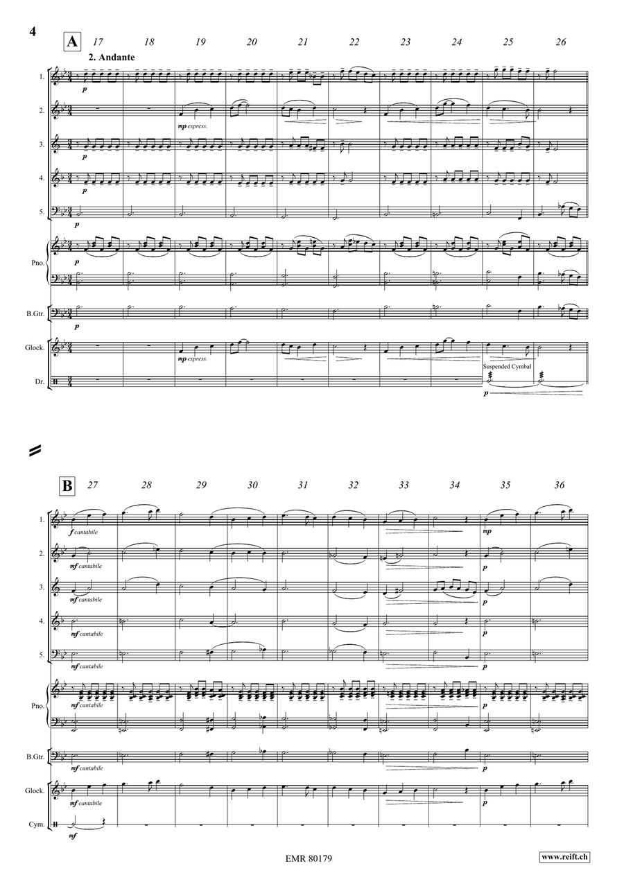 Fantasy In Wonderland Fantasy In Wonderland Woodwind Quintet scores gallery preview page 5