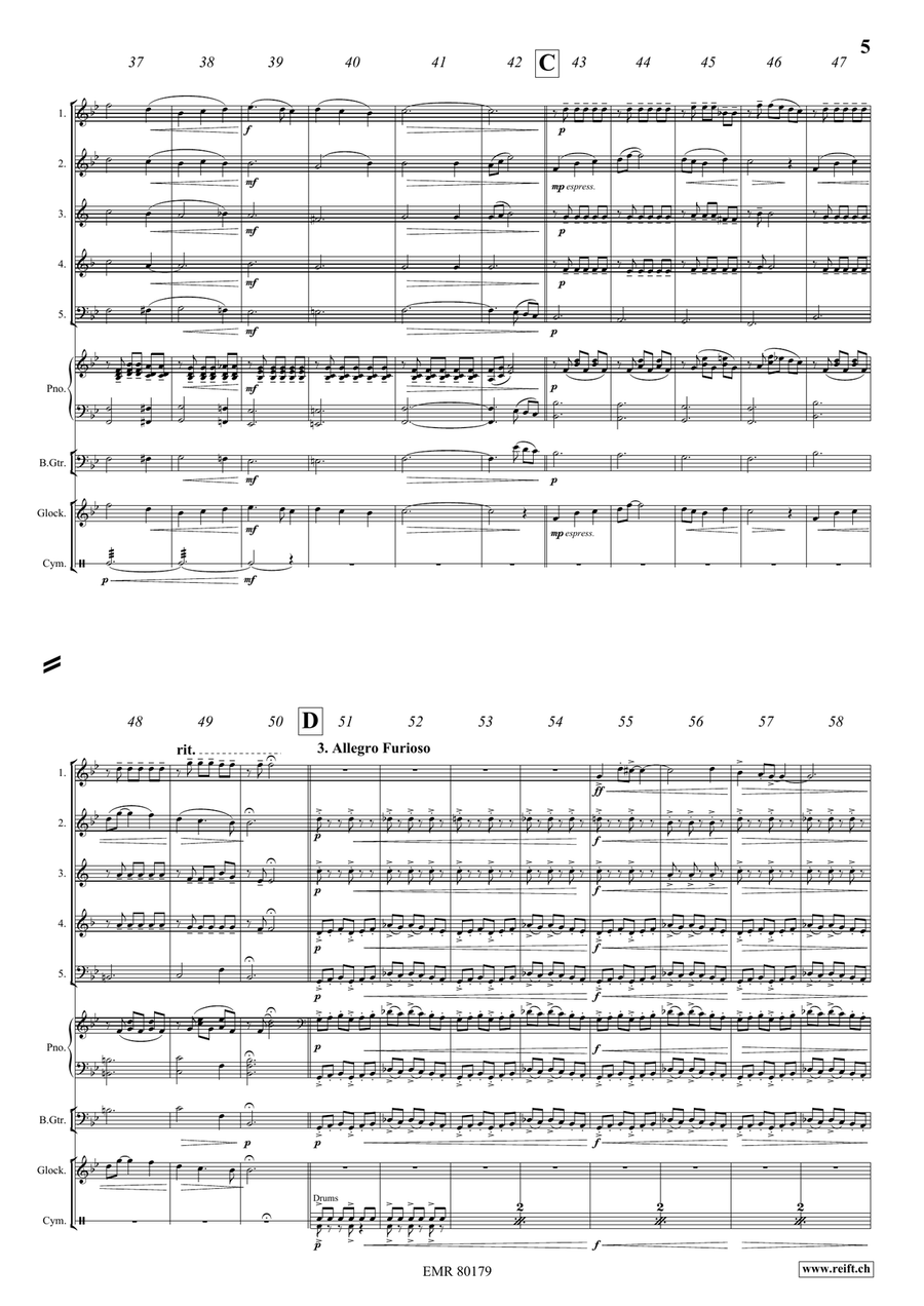Fantasy In Wonderland Fantasy In Wonderland Woodwind Quintet scores gallery preview page 6