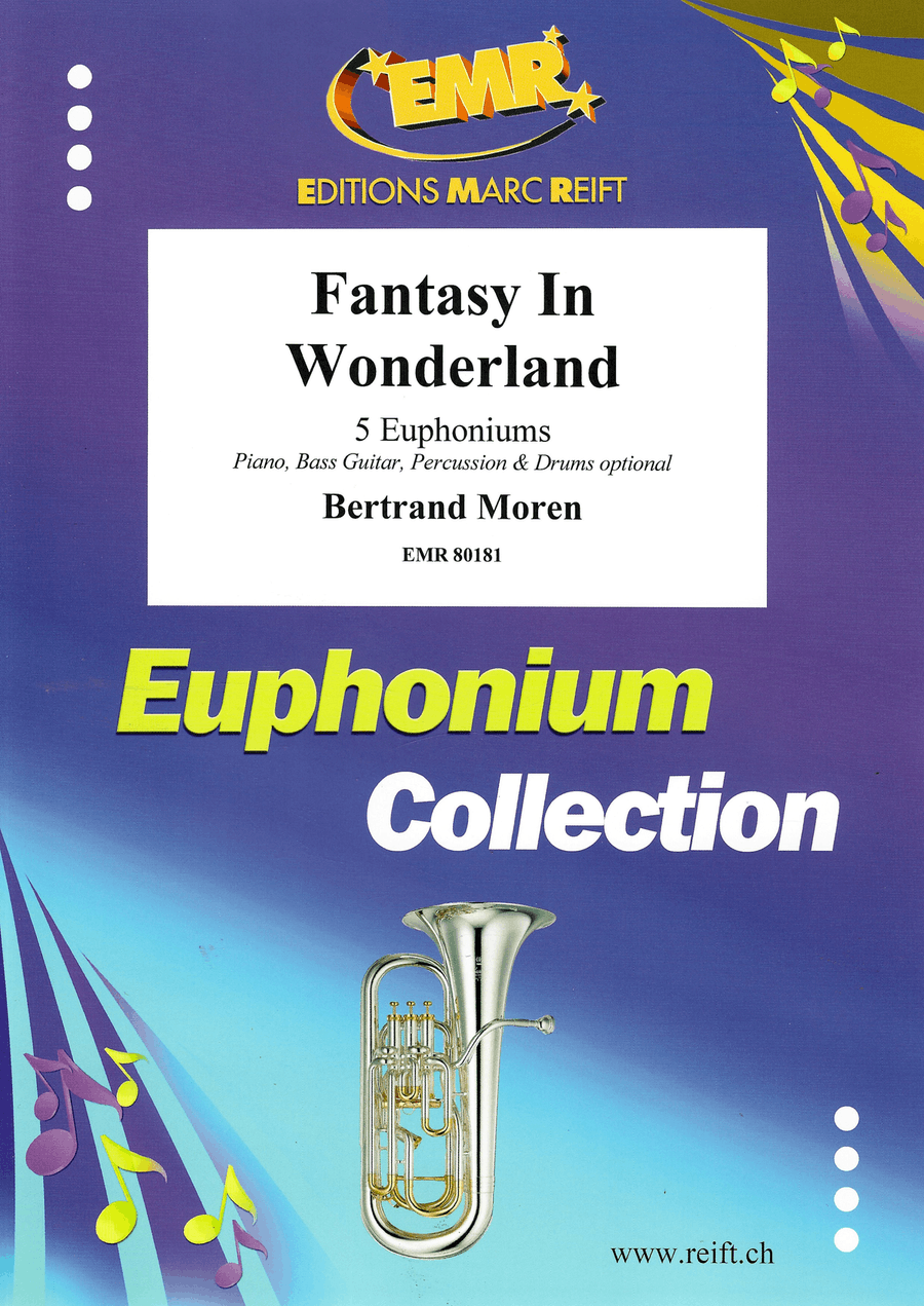 Fantasy In Wonderland Fantasy In Wonderland Euphonium Quintet scores gallery preview page 1
