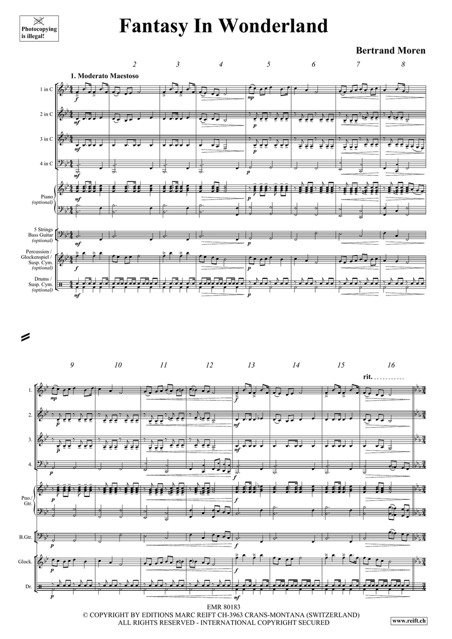Fantasy In Wonderland Fantasy In Wonderland Score scores gallery preview page 4