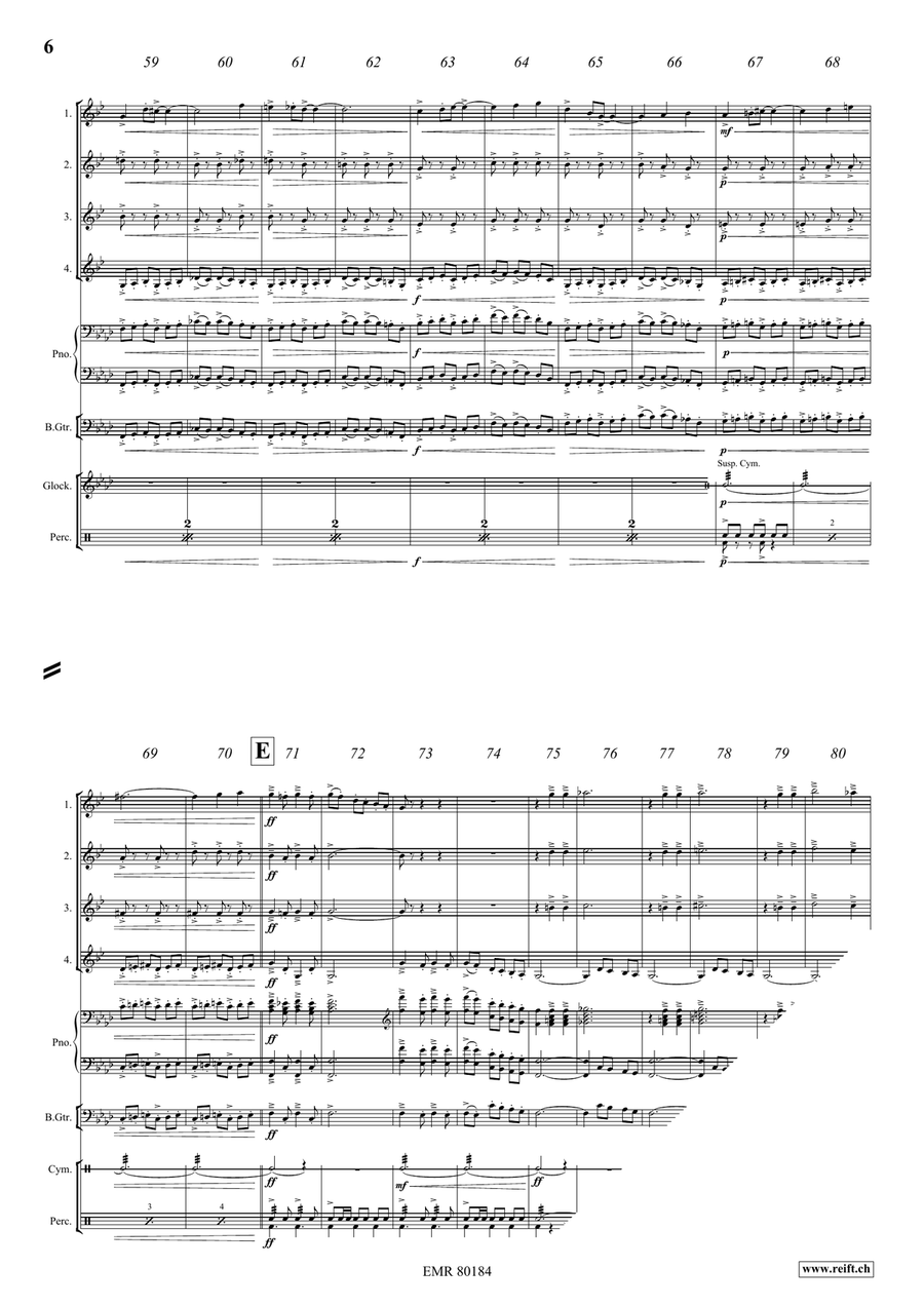 Fantasy In Wonderland Fantasy In Wonderland Clarinet Quartet scores gallery preview page 7
