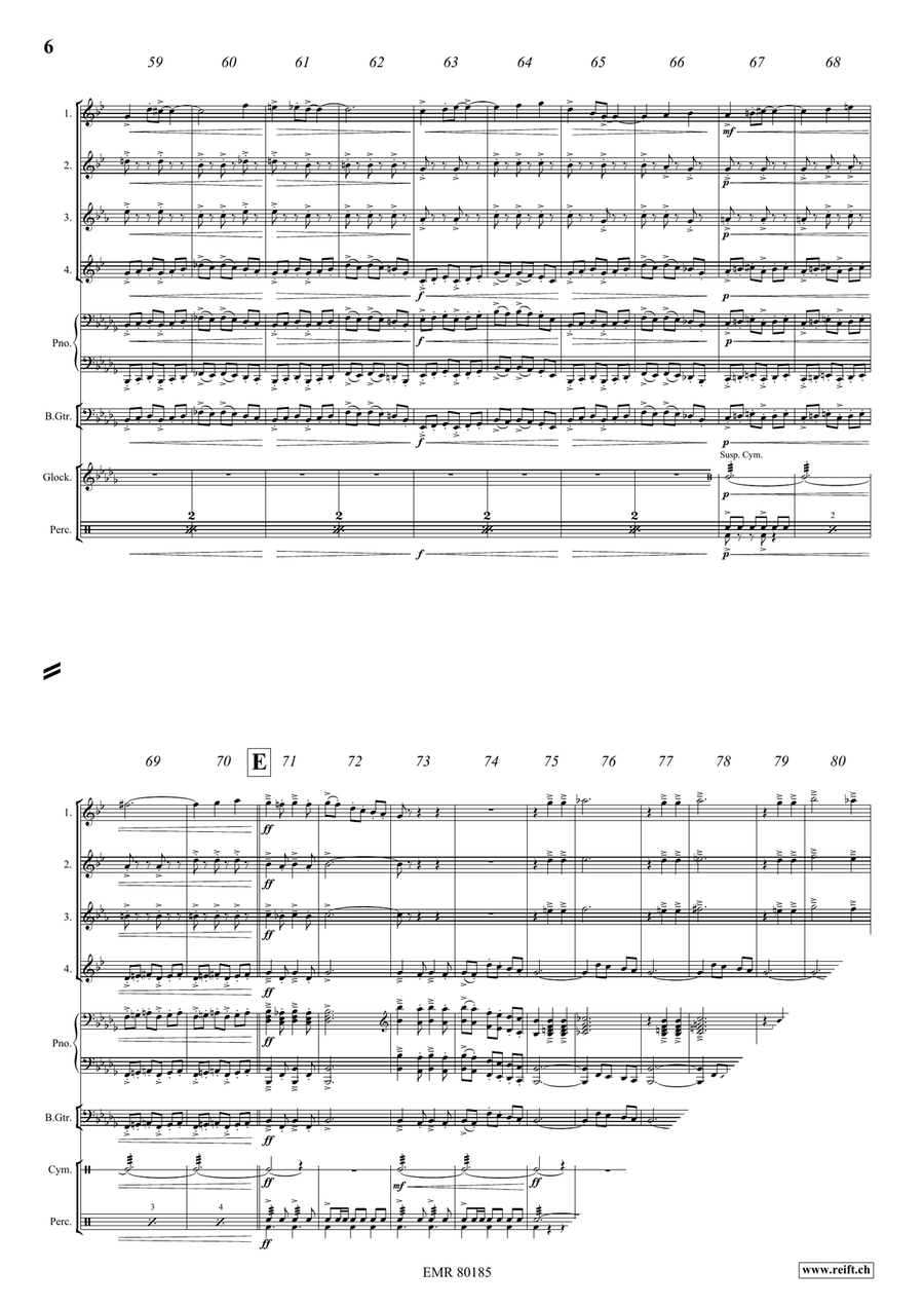 Fantasy In Wonderland Fantasy In Wonderland Saxophone Quartet scores gallery preview page 7