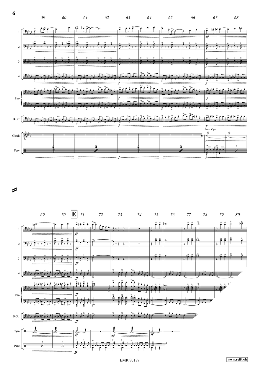 Fantasy In Wonderland Fantasy In Wonderland Trombone Quartet scores gallery preview page 7