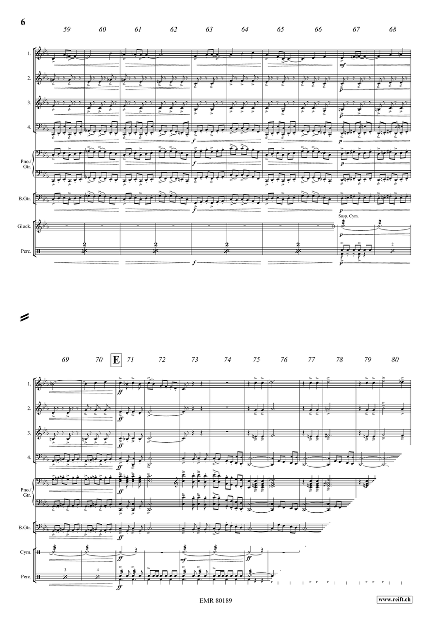 Fantasy In Wonderland Fantasy In Wonderland Brass Quartet scores gallery preview page 7