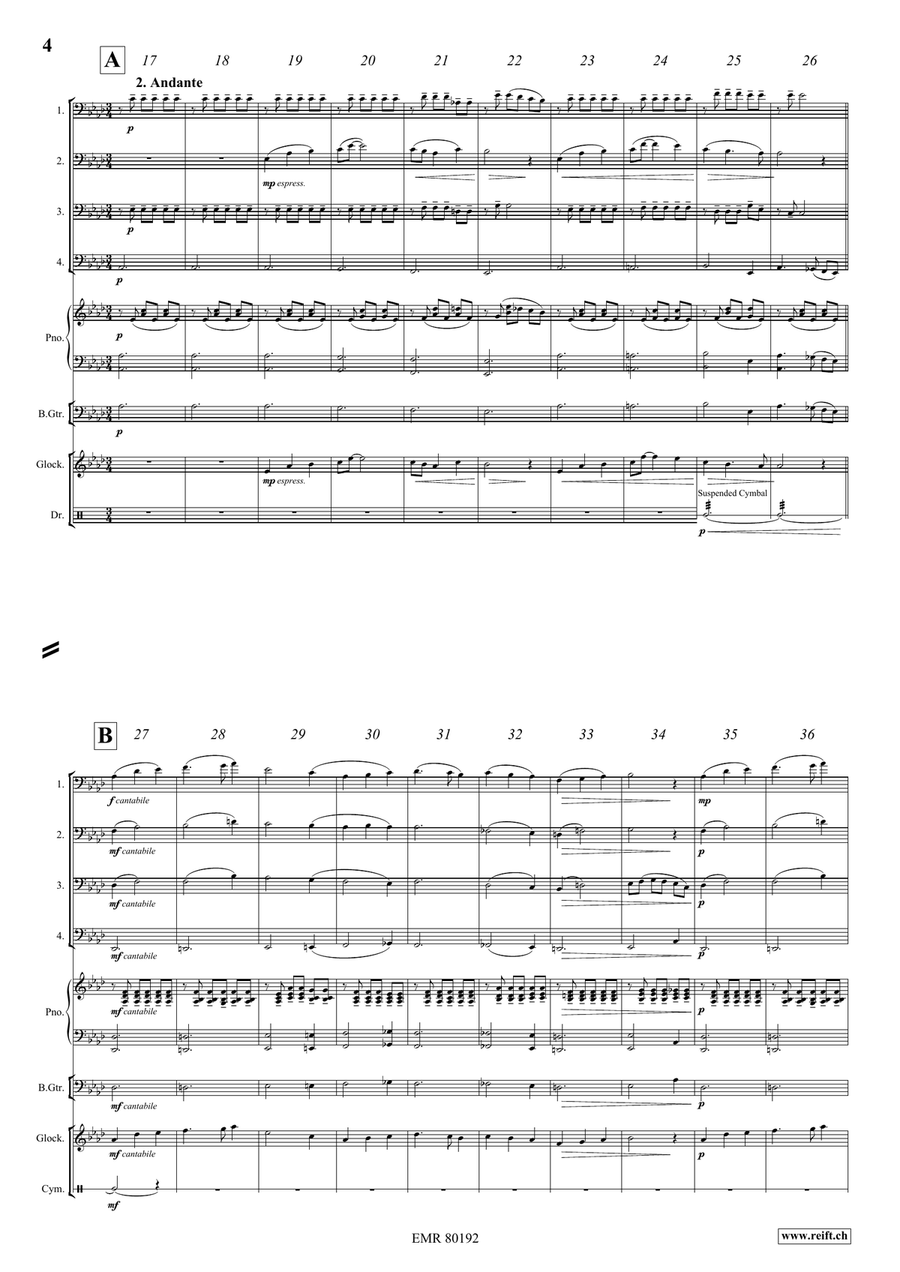 Fantasy In Wonderland Fantasy In Wonderland Bassoon Quartet scores gallery preview page 5