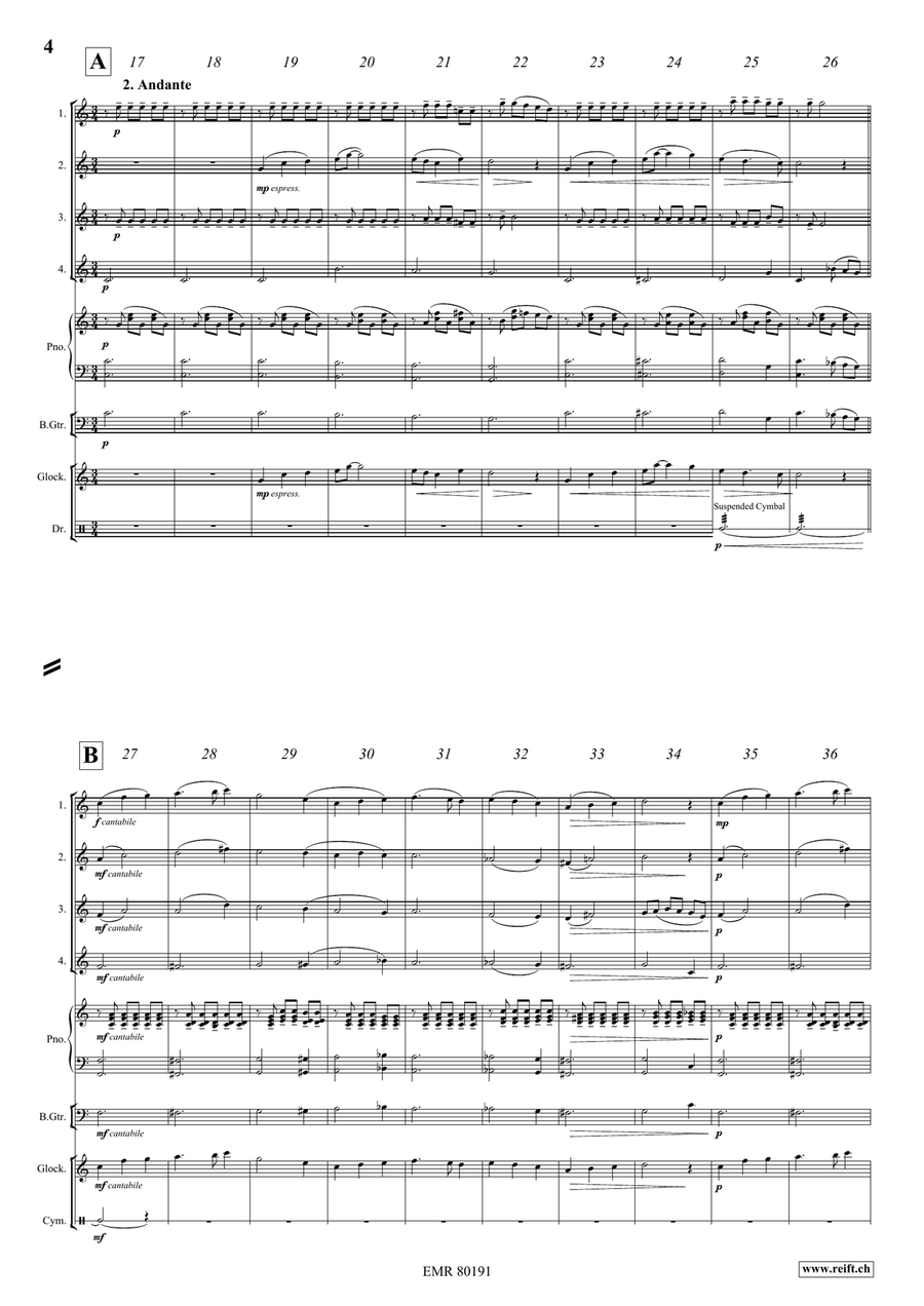 Fantasy In Wonderland Fantasy In Wonderland Flute Quartet scores gallery preview page 5