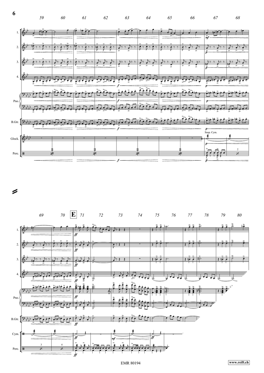 Fantasy In Wonderland Fantasy In Wonderland Euphonium Quartet scores gallery preview page 7