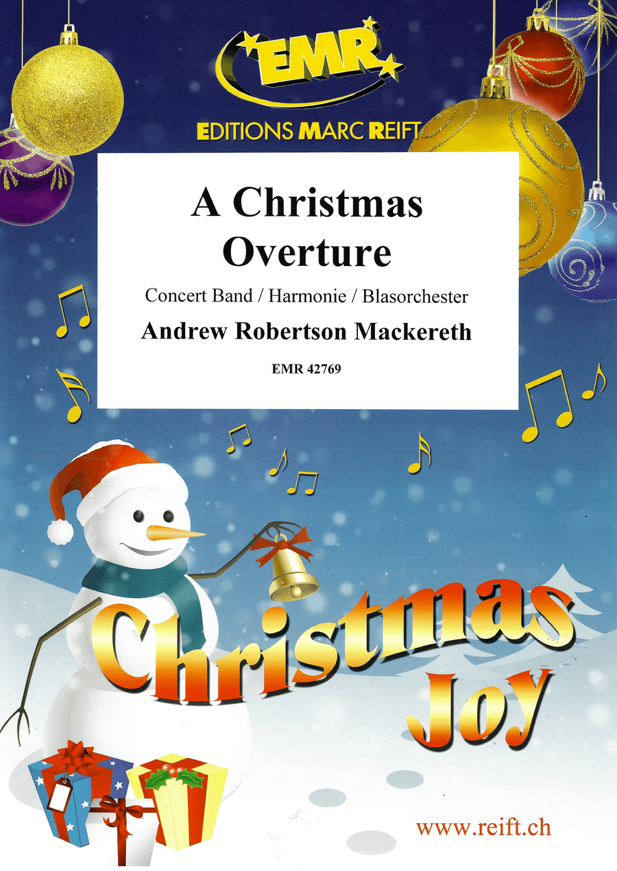 A Christmas Overture A Christmas Overture Concert Band scores gallery preview page 1