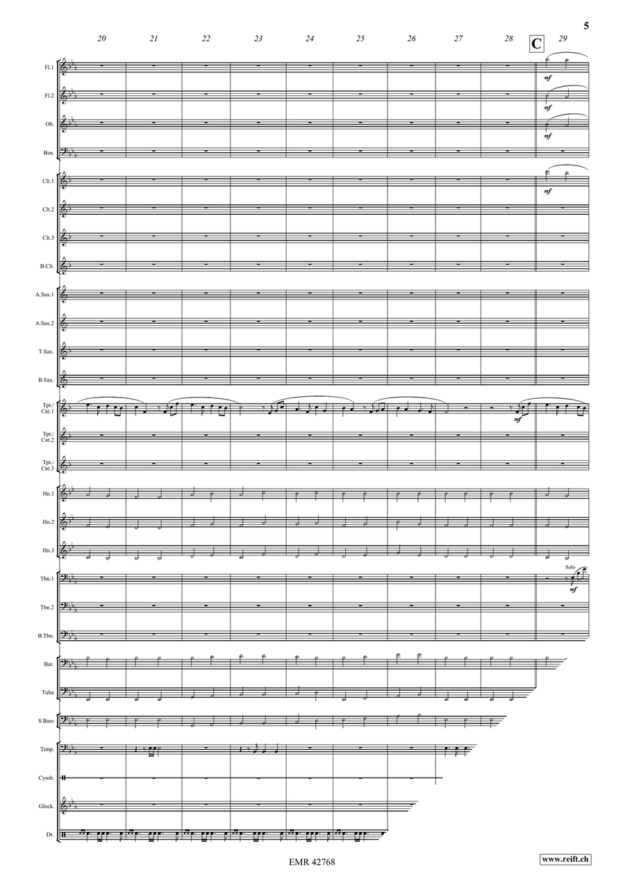 Pictures Pictures Concert Band scores gallery preview page 7