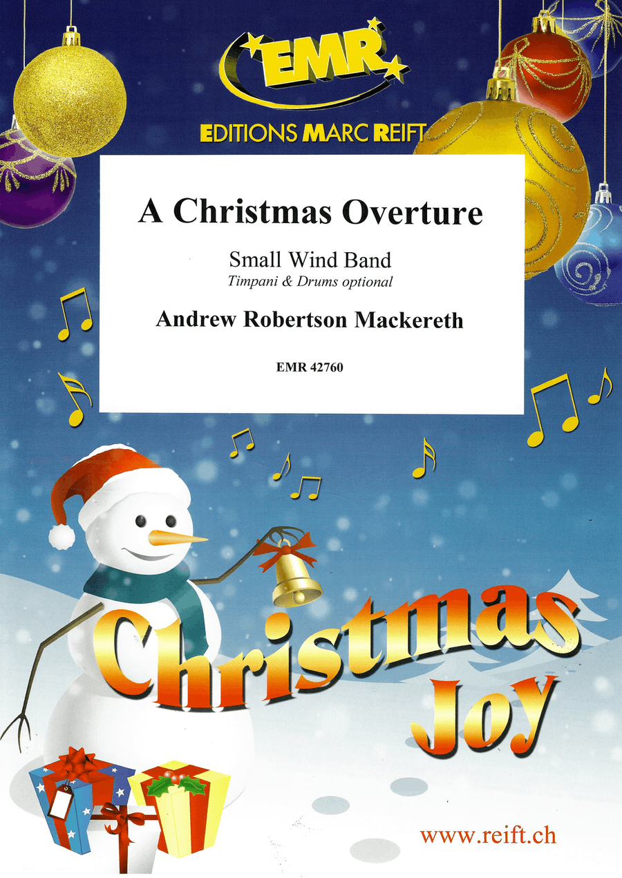 A Christmas Overture A Christmas Overture Concert Band scores gallery preview page 1