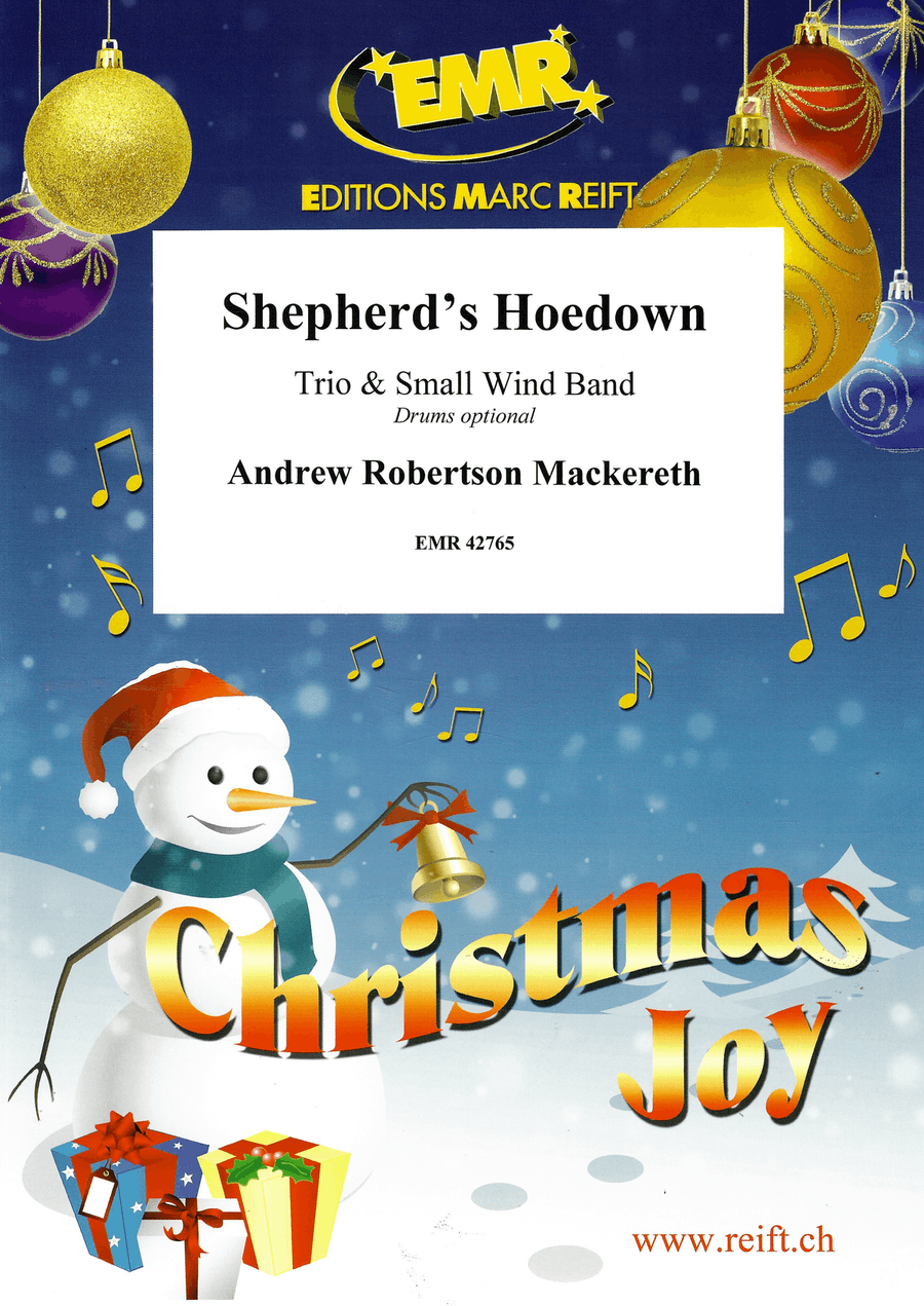 Shepherd's Hoedown Shepherd's Hoedown Concert Band scores gallery preview page 1