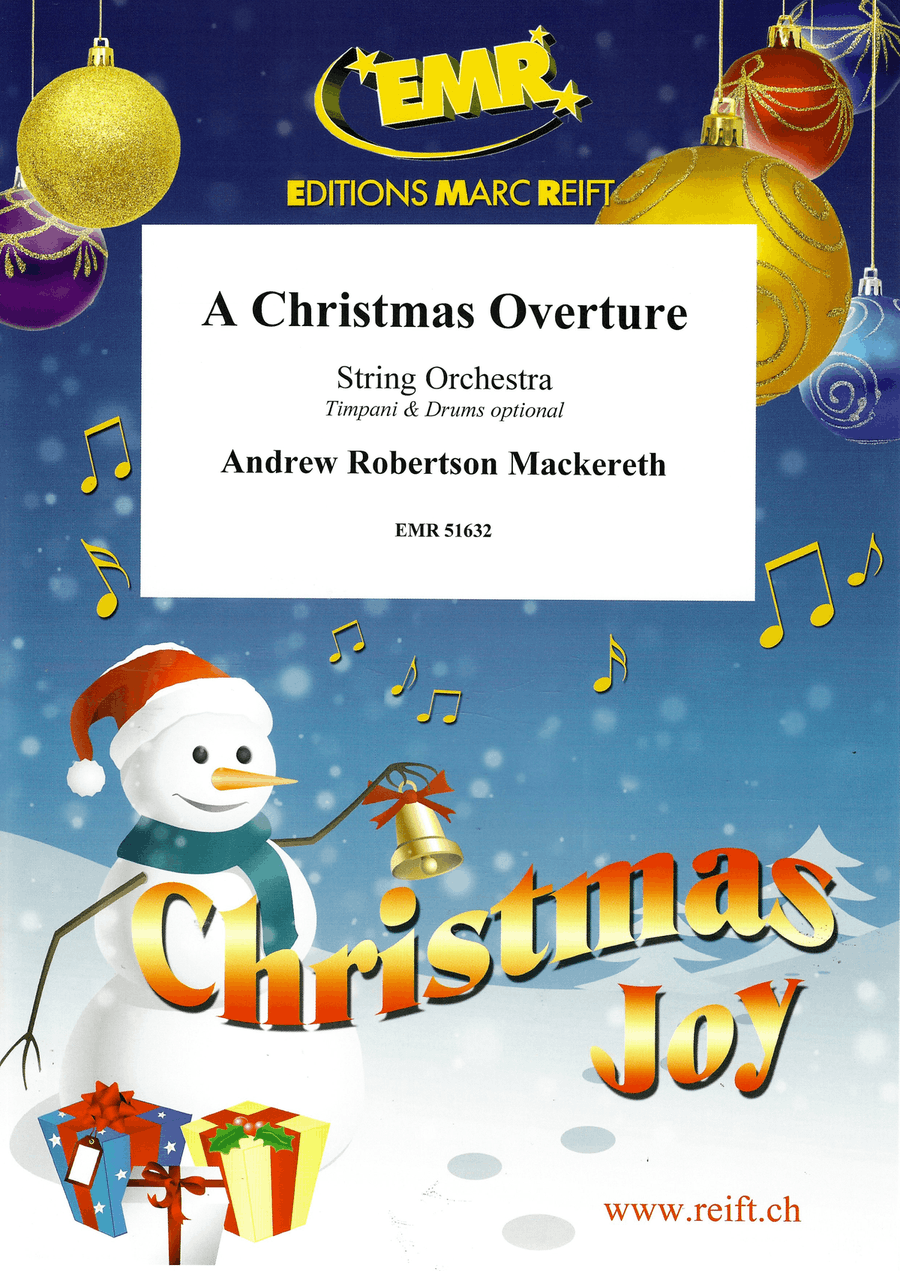 A Christmas Overture A Christmas Overture String Orchestra scores gallery preview page 1