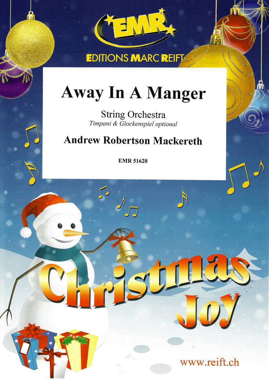 Away In A Manger Away In A Manger String Orchestra scores gallery preview page 1