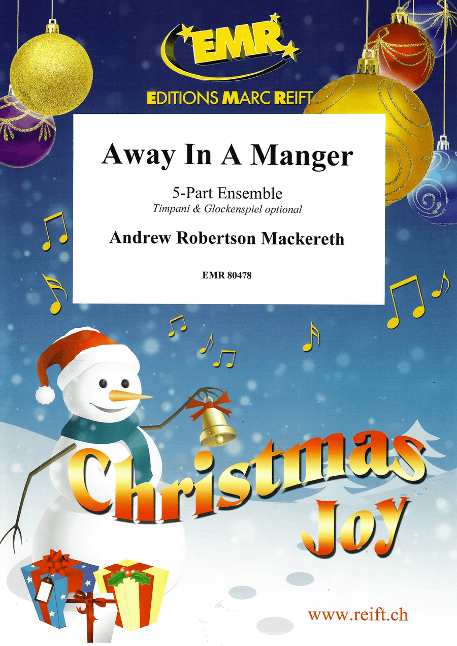 Away In A Manger Away In A Manger Score scores gallery preview page 1