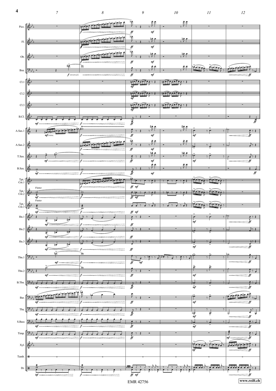 Fire Cracker Concert Band scores gallery preview page 5