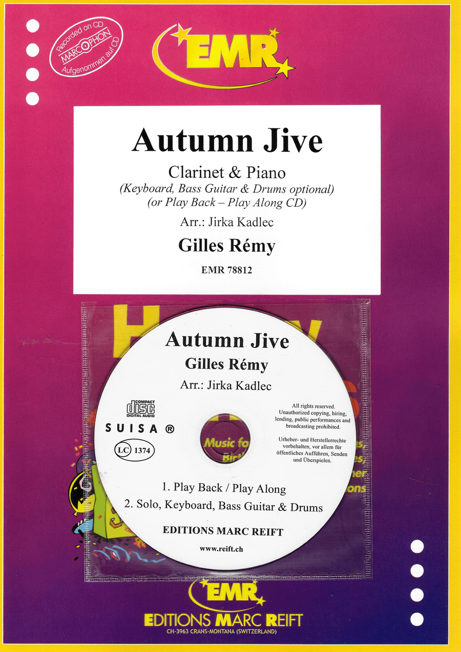 Autumn Jive Autumn Jive Clarinet scores gallery preview page 1