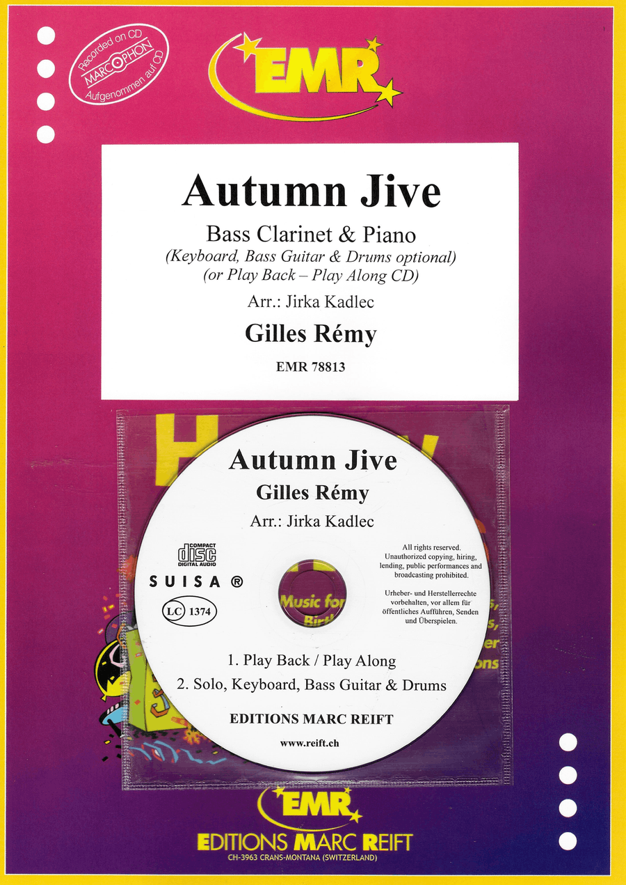 Autumn Jive Autumn Jive Bass Clarinet scores gallery preview page 1