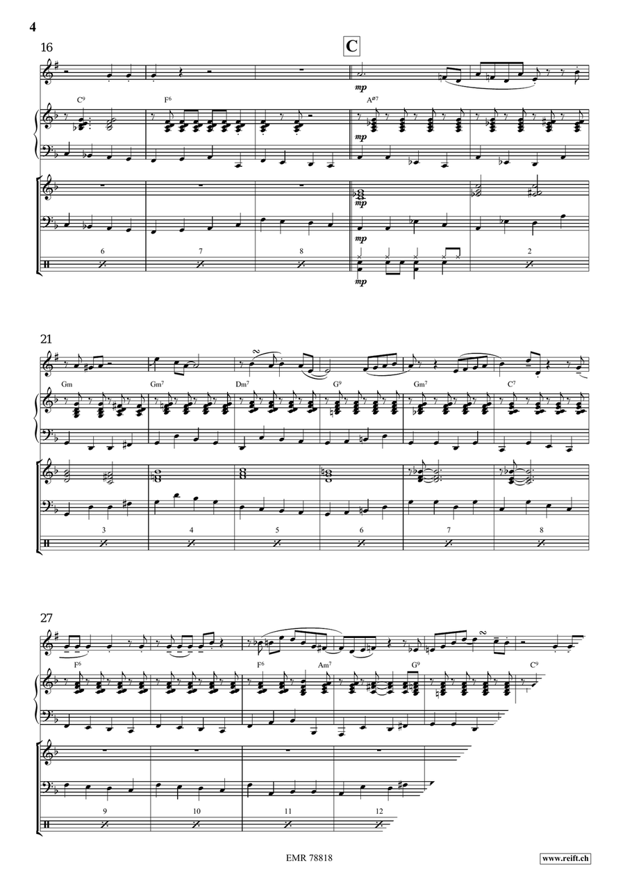 Autumn Jive Autumn Jive Cornet scores gallery preview page 5