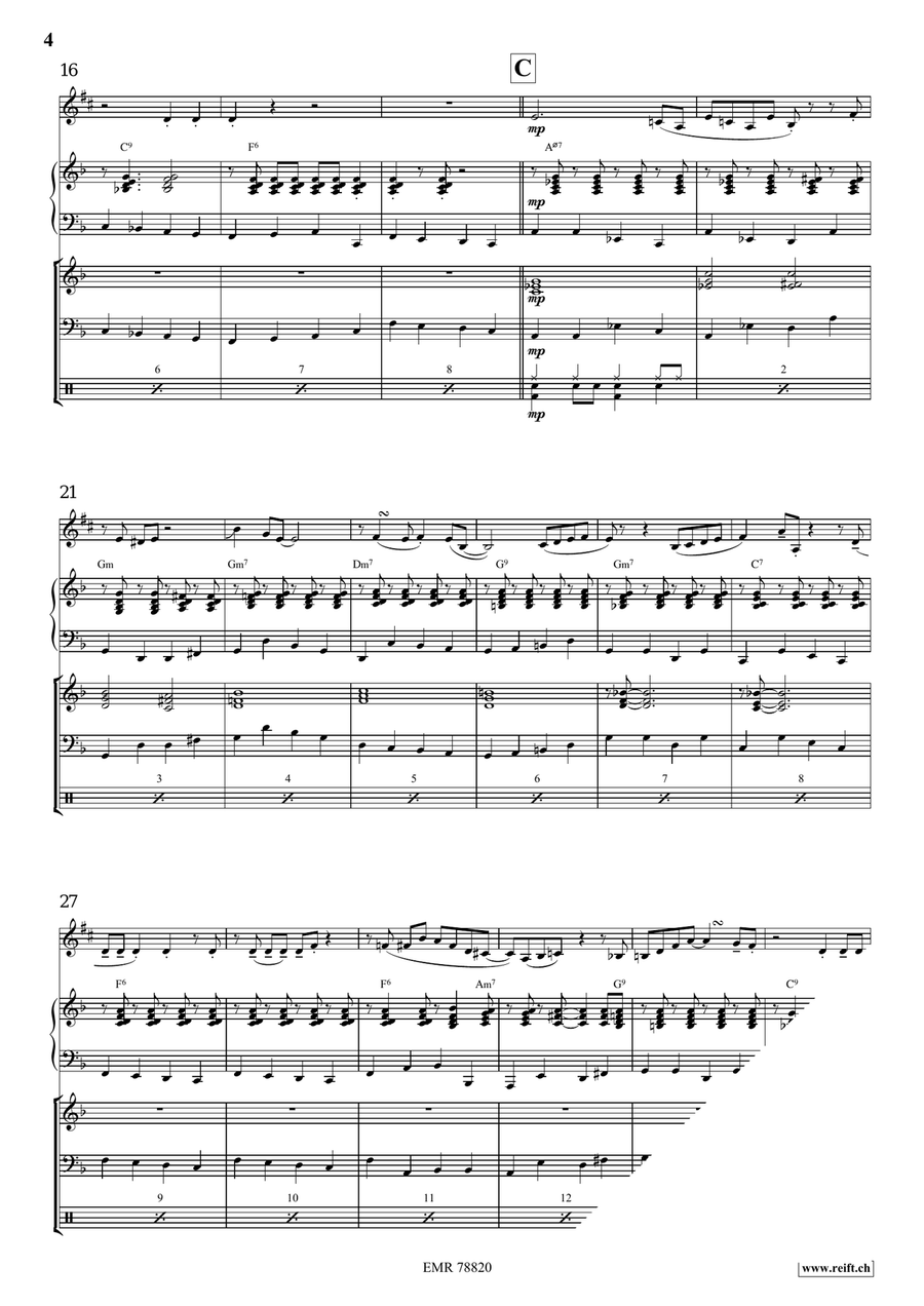 Autumn Jive Autumn Jive Horn scores gallery preview page 5