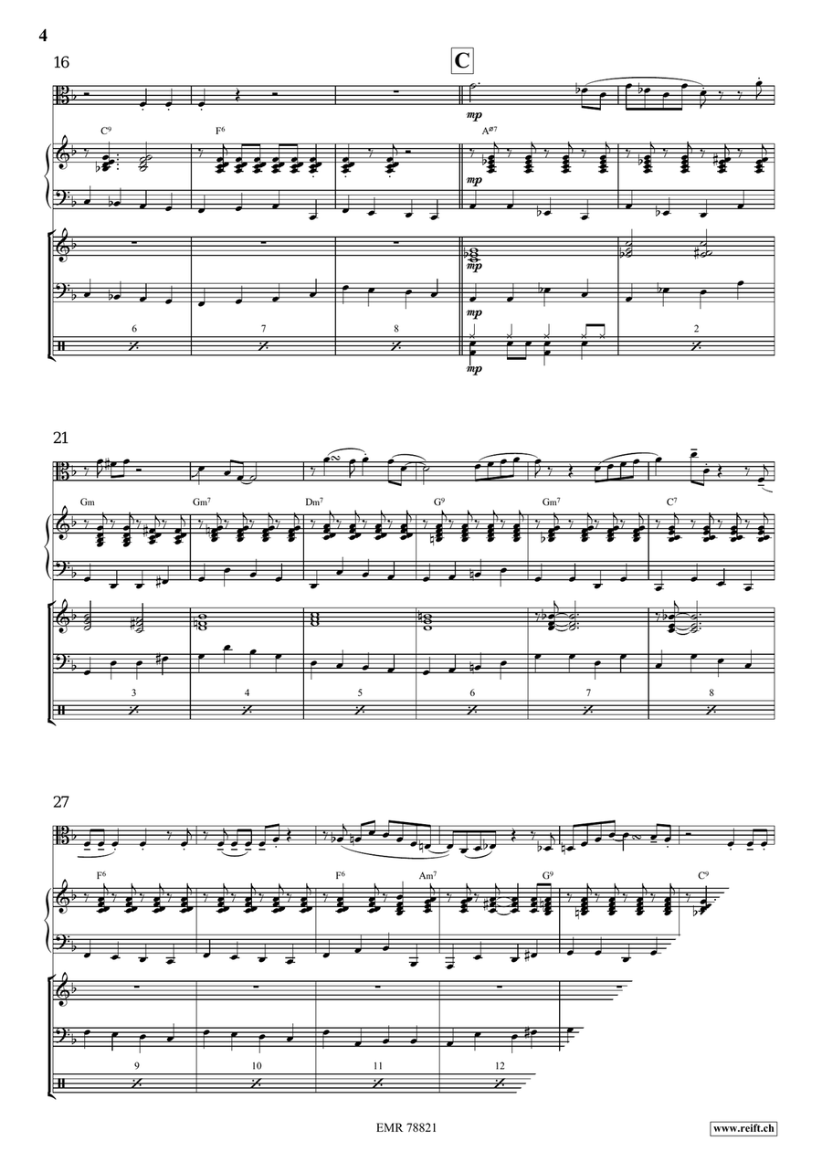 Autumn Jive Autumn Jive Trombone scores gallery preview page 5
