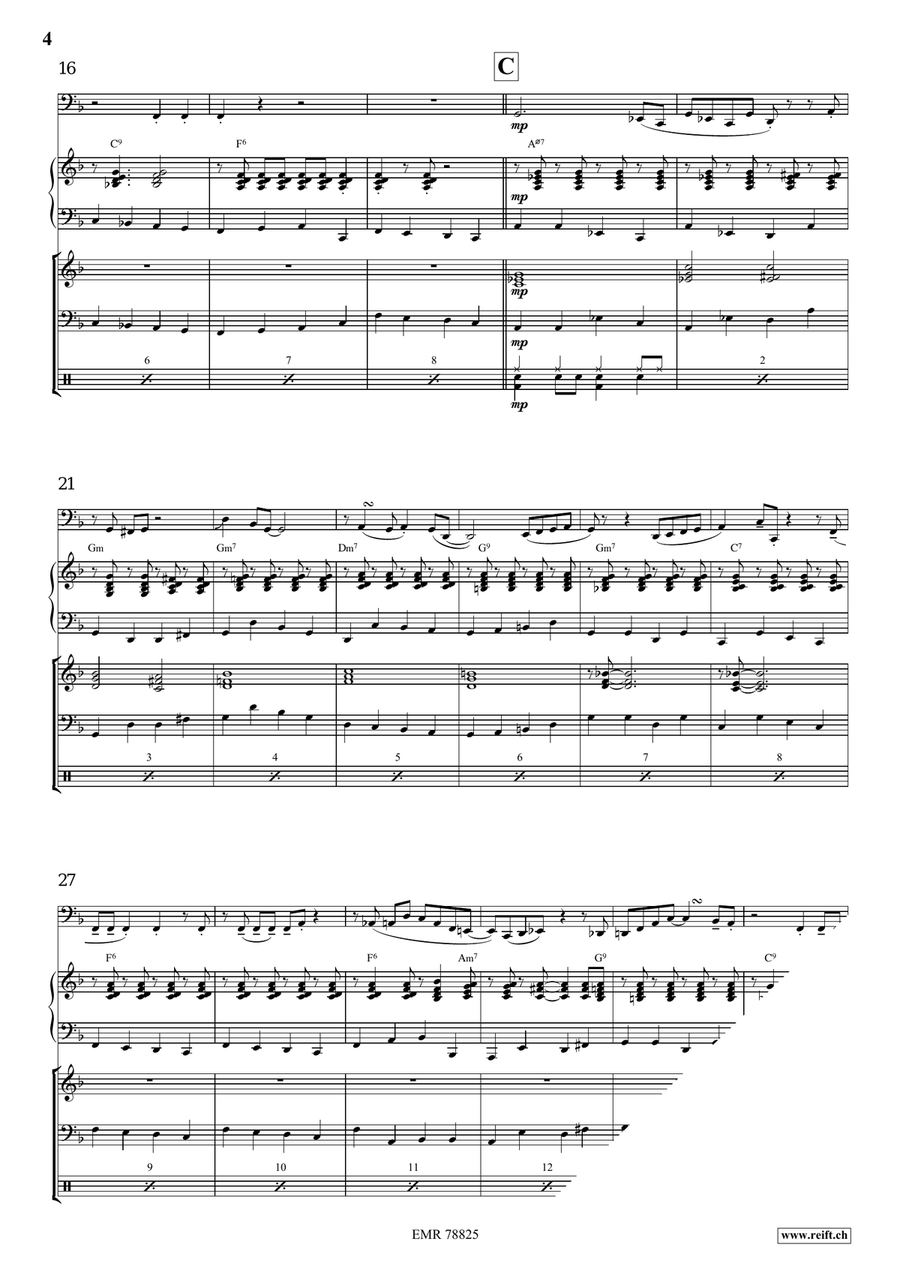 Autumn Jive Autumn Jive Tuba scores gallery preview page 5