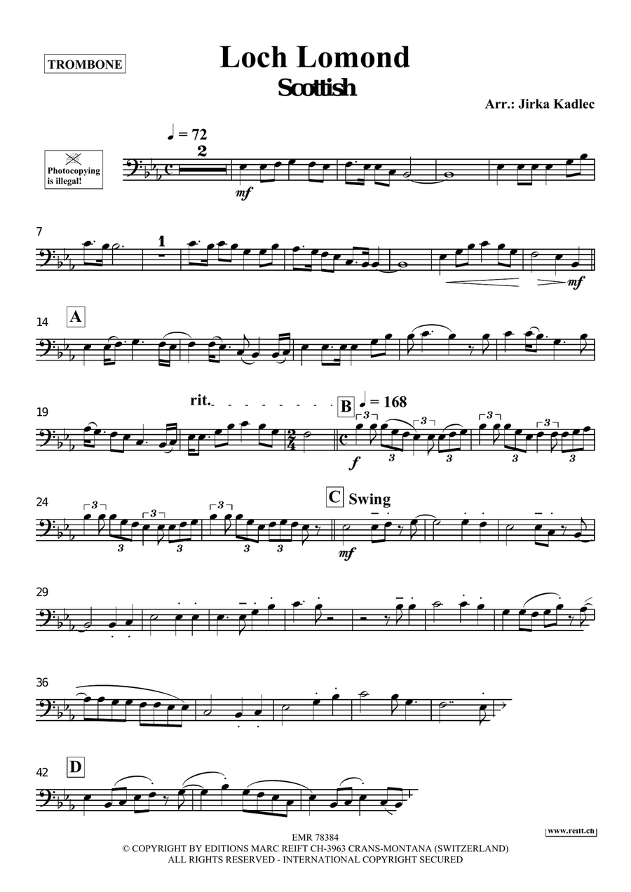 Loch Lomond Loch Lomond Piano Accompaniment scores gallery preview page 3