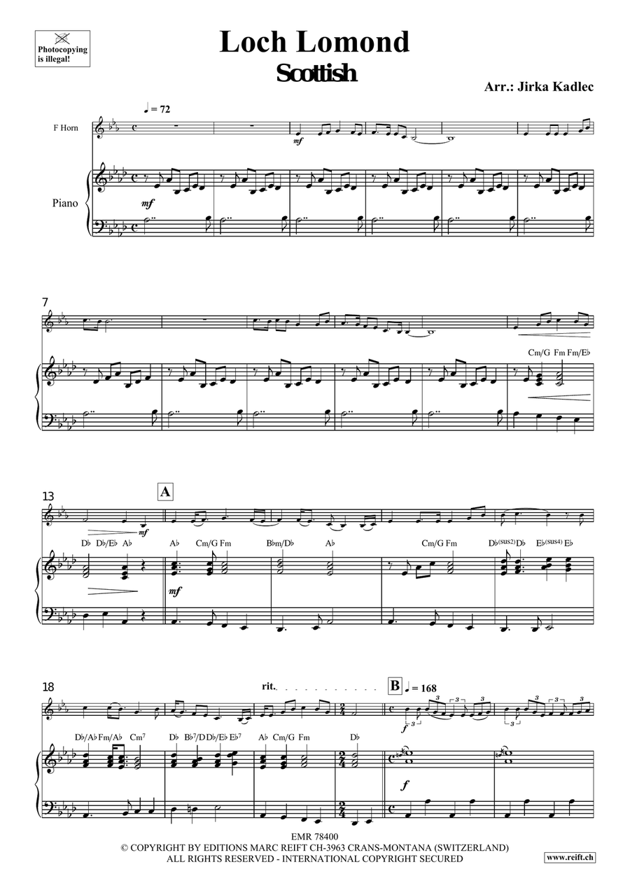 Loch Lomond Loch Lomond Horn scores gallery preview page 4