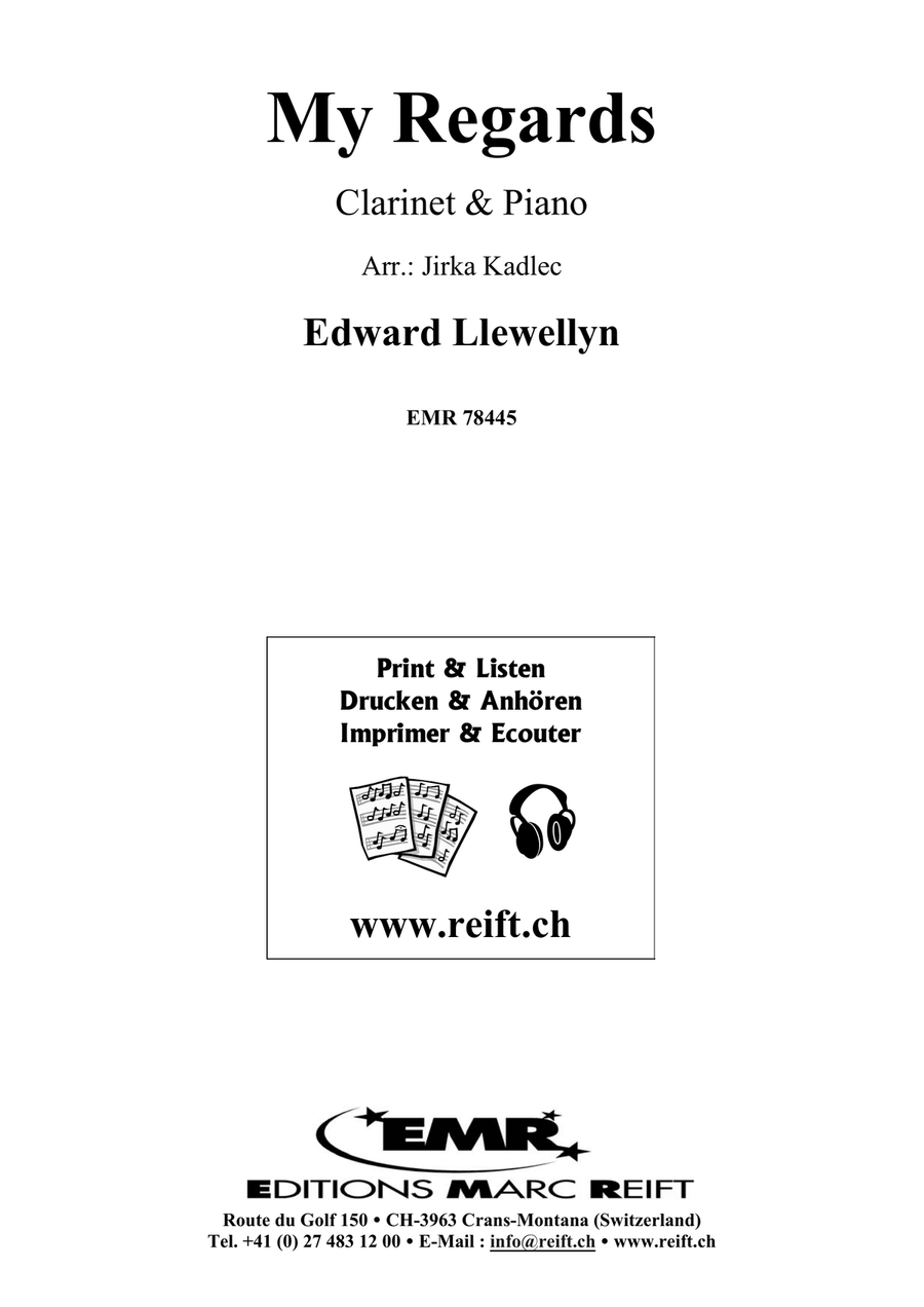 My Regards My Regards Clarinet Solo scores gallery preview page 2