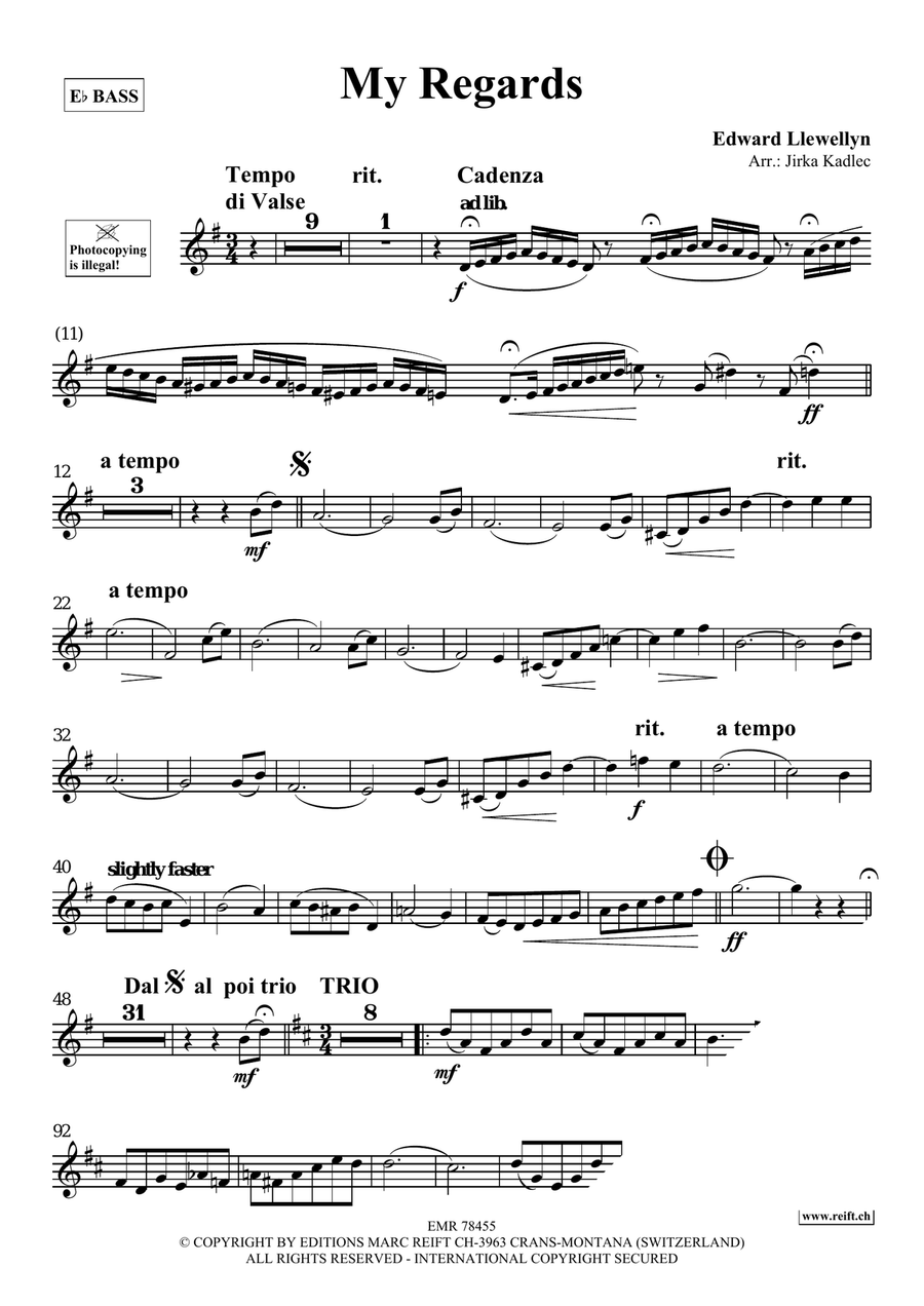 My Regards My Regards Voice Solo scores gallery preview page 3