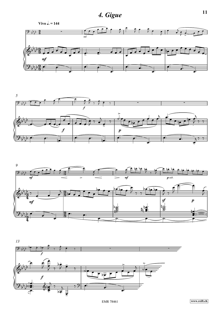 Sonate Sonate Piano Accompaniment scores gallery preview page 7