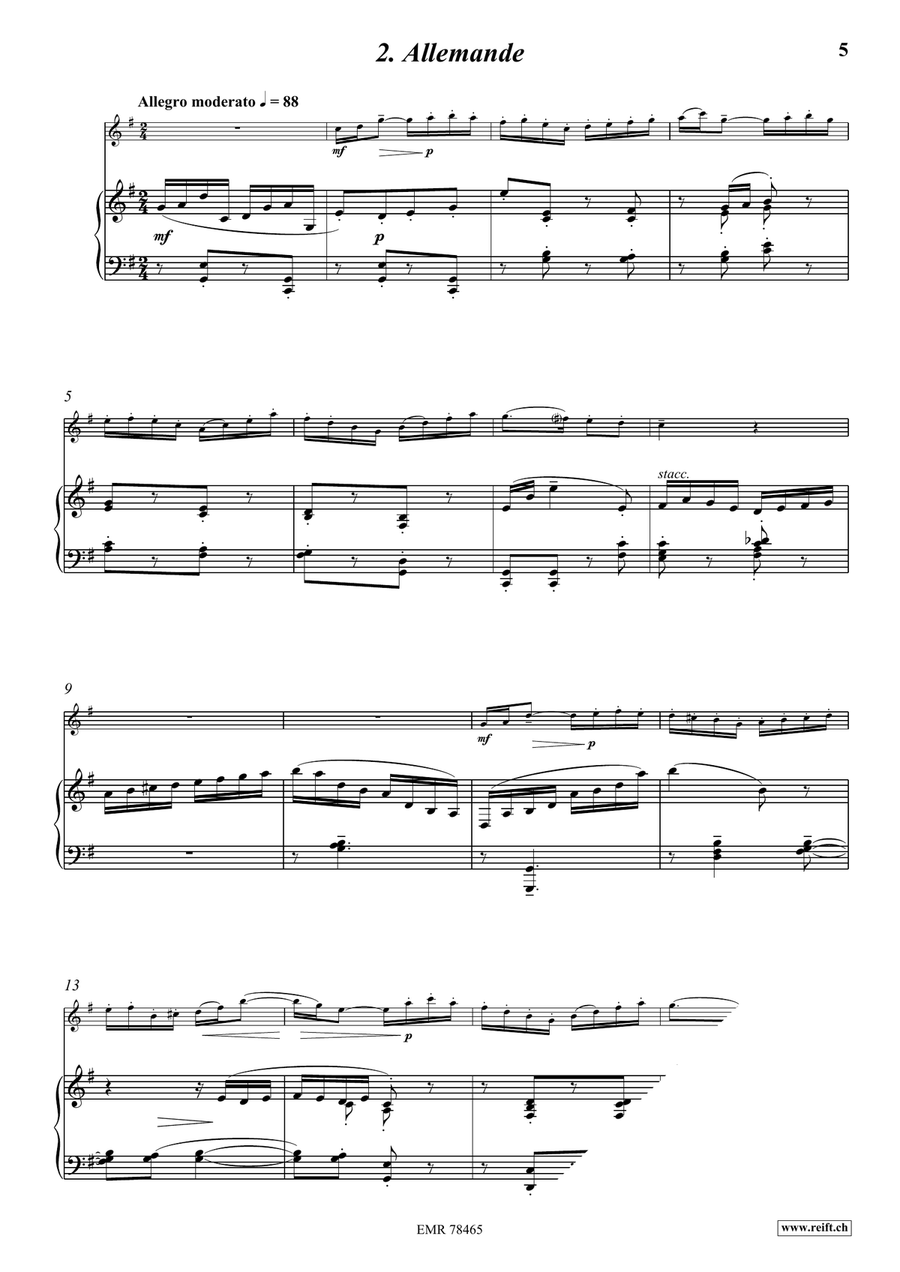 Sonate Sonate Piccolo scores gallery preview page 5