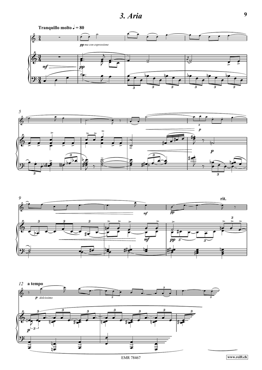 Sonate Sonate Violin Solo scores gallery preview page 6