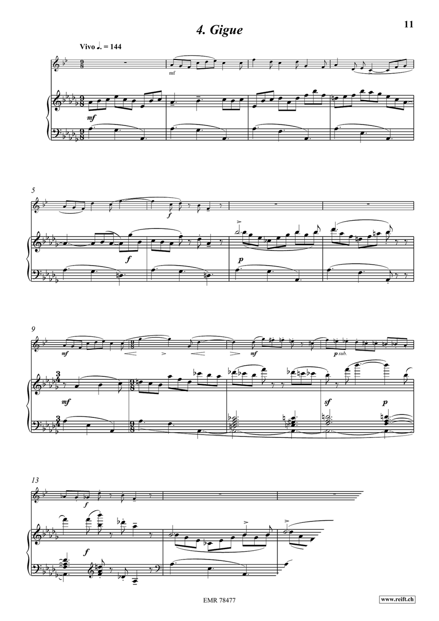 Sonate Sonate Horn scores gallery preview page 7
