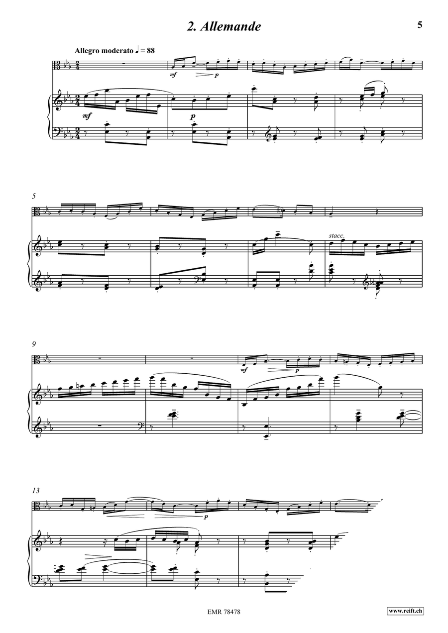 Sonate Sonate Piano Accompaniment scores gallery preview page 5