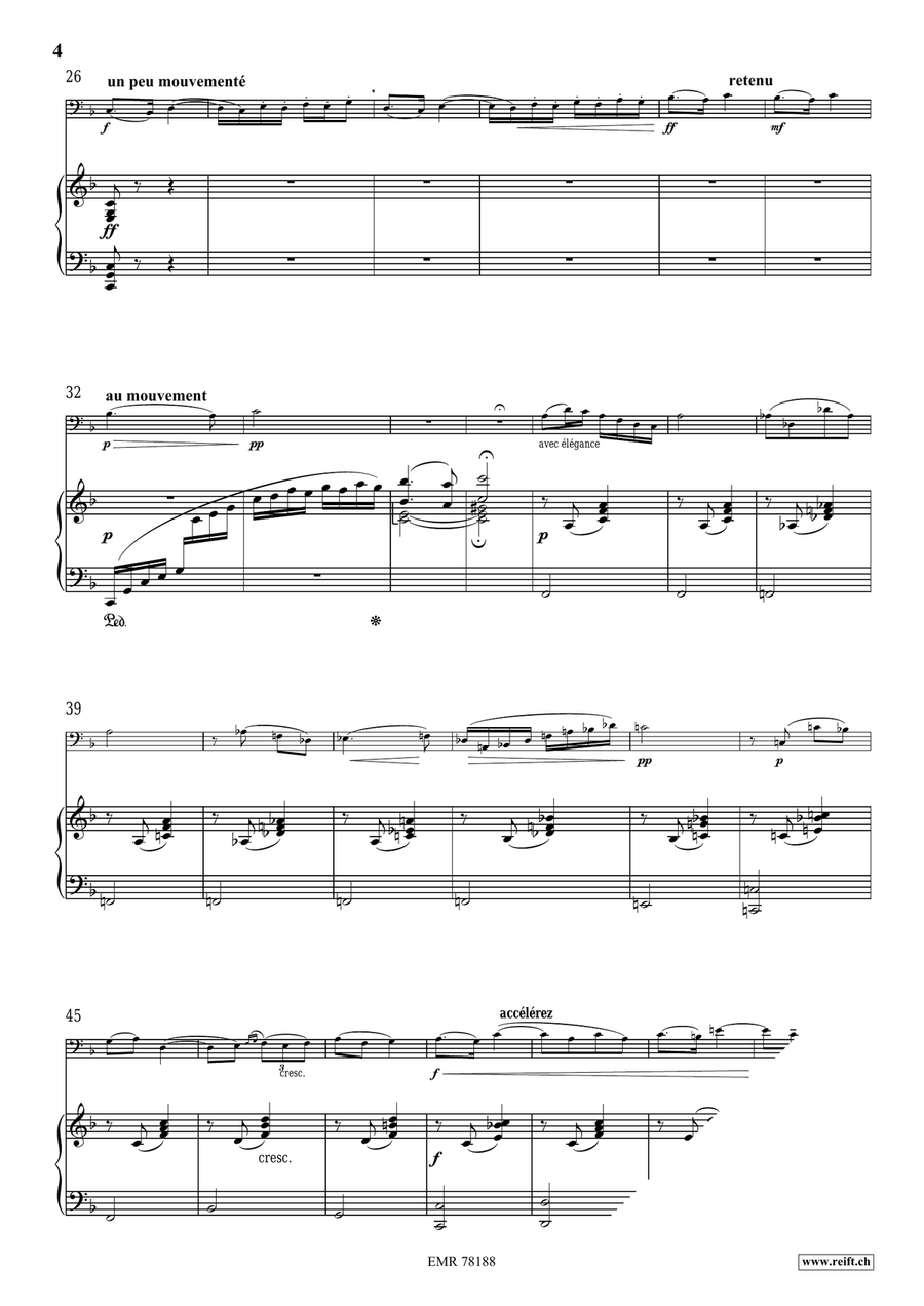 Petite Pièce Concertante Petite Pièce Concertante Piano Accompaniment scores gallery preview page 5