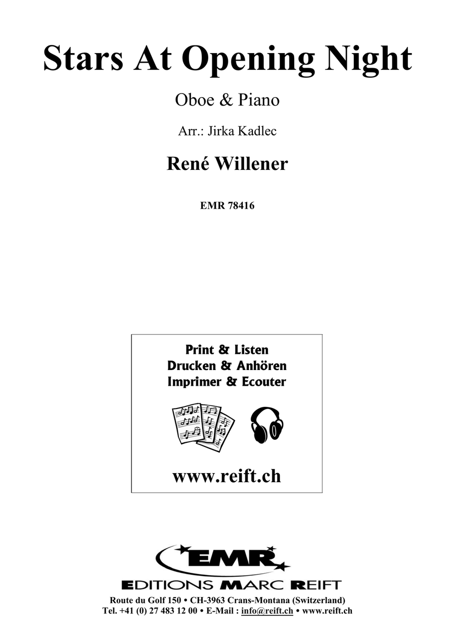 Stars At Opening Night Stars At Opening Night Piano Accompaniment scores gallery preview page 2