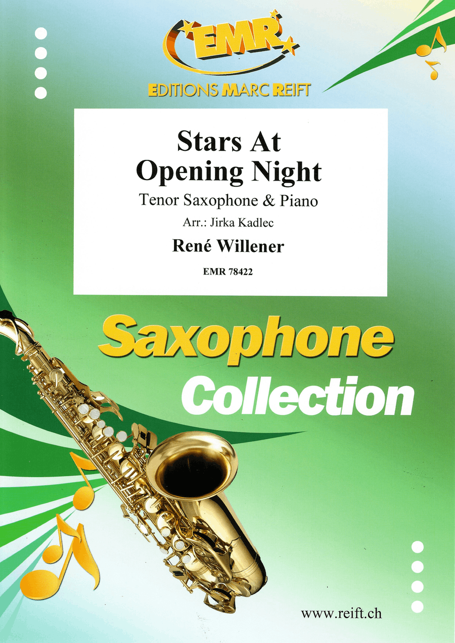 Stars At Opening Night Stars At Opening Night Tenor Saxophone scores gallery preview page 1