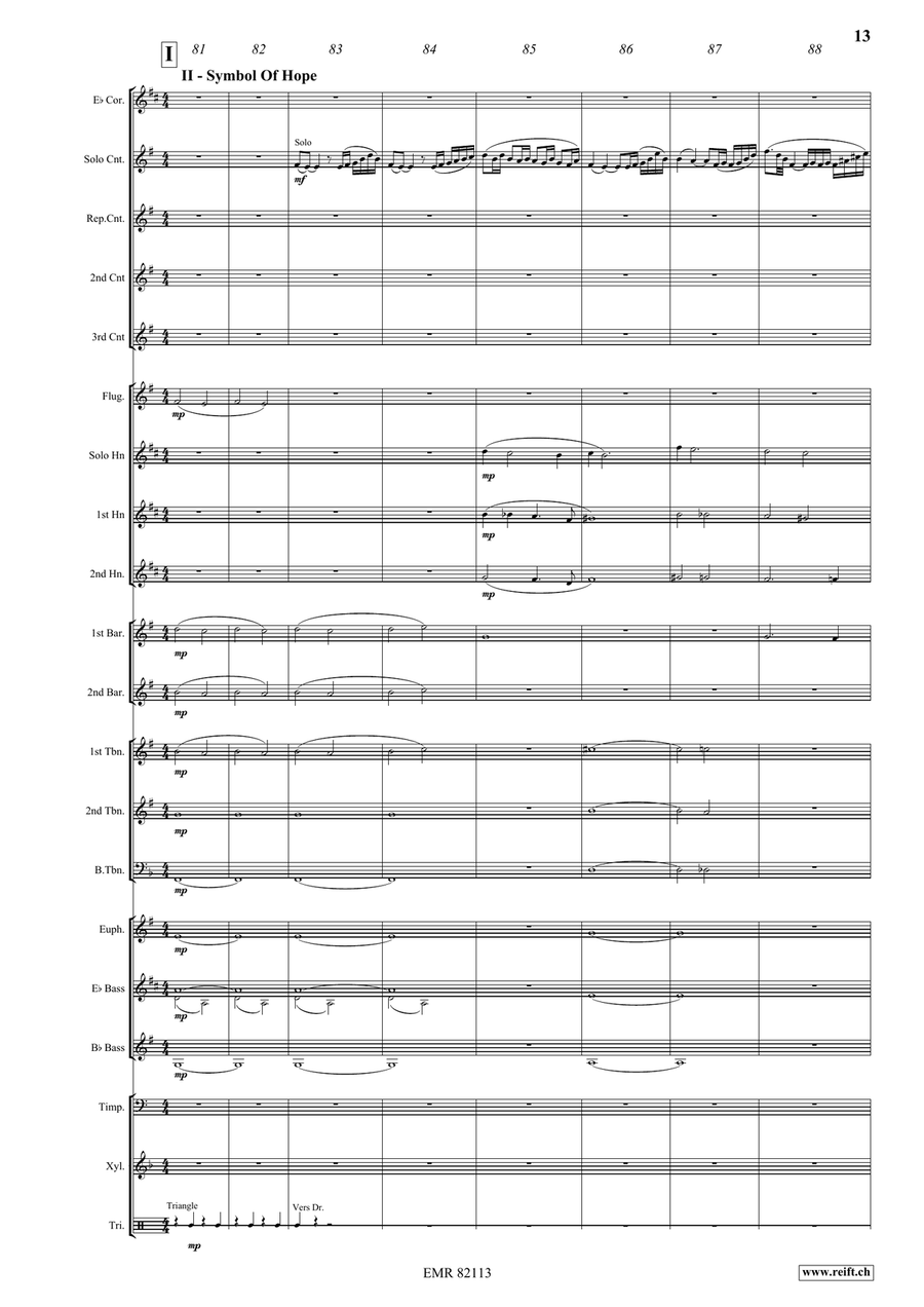 Angel Of The North Angel Of The North Brass Band scores gallery preview page 7