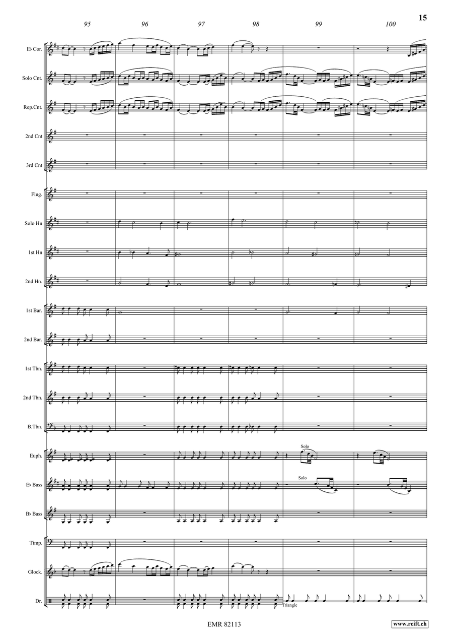 Angel Of The North Angel Of The North Brass Band scores gallery preview page 9