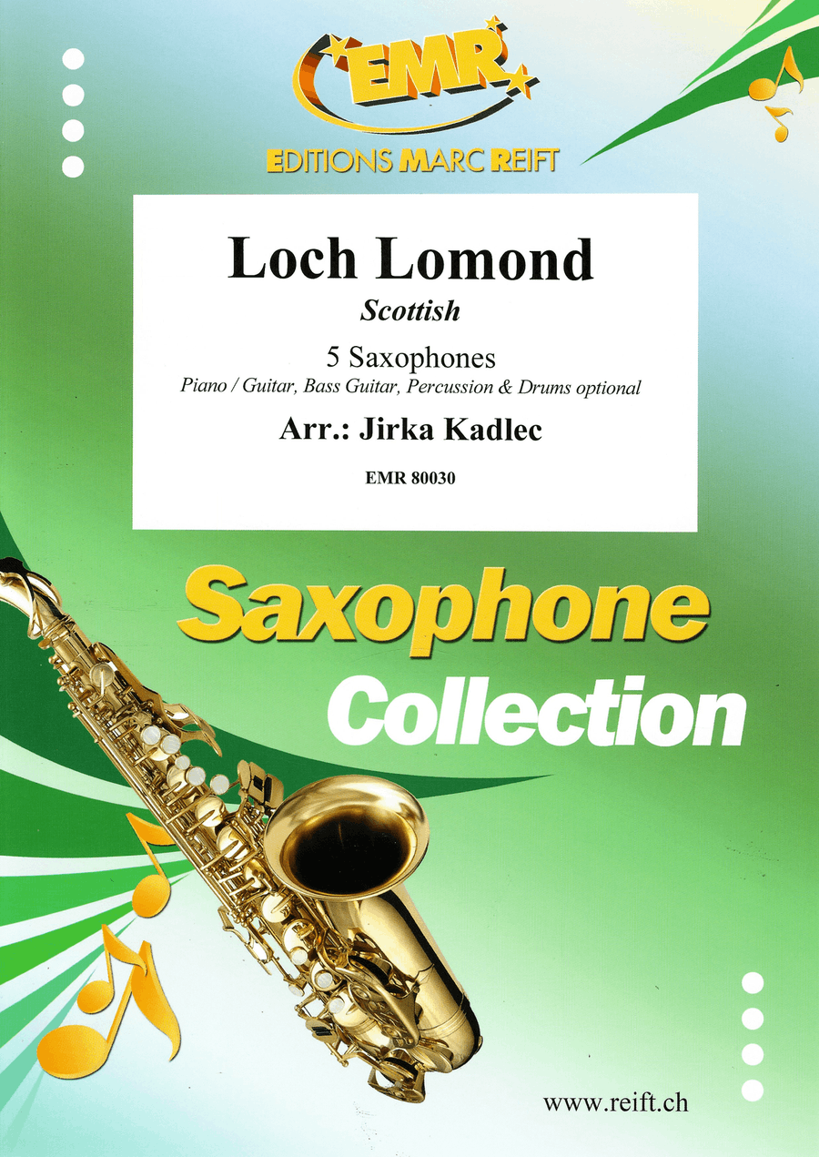 Loch Lomond Loch Lomond Saxophone Quintet scores gallery preview page 1