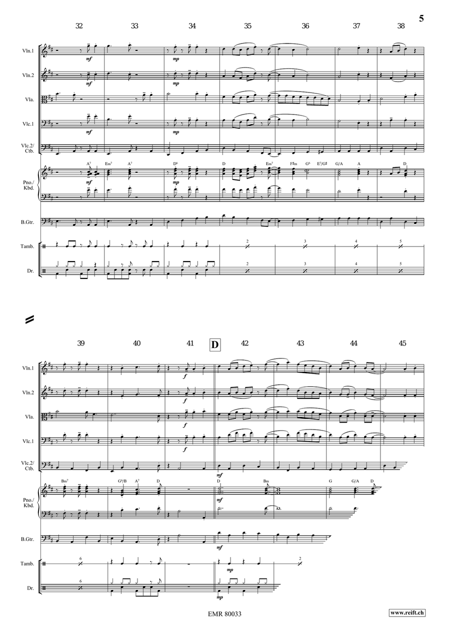 Loch Lomond Loch Lomond String Quintet scores gallery preview page 5