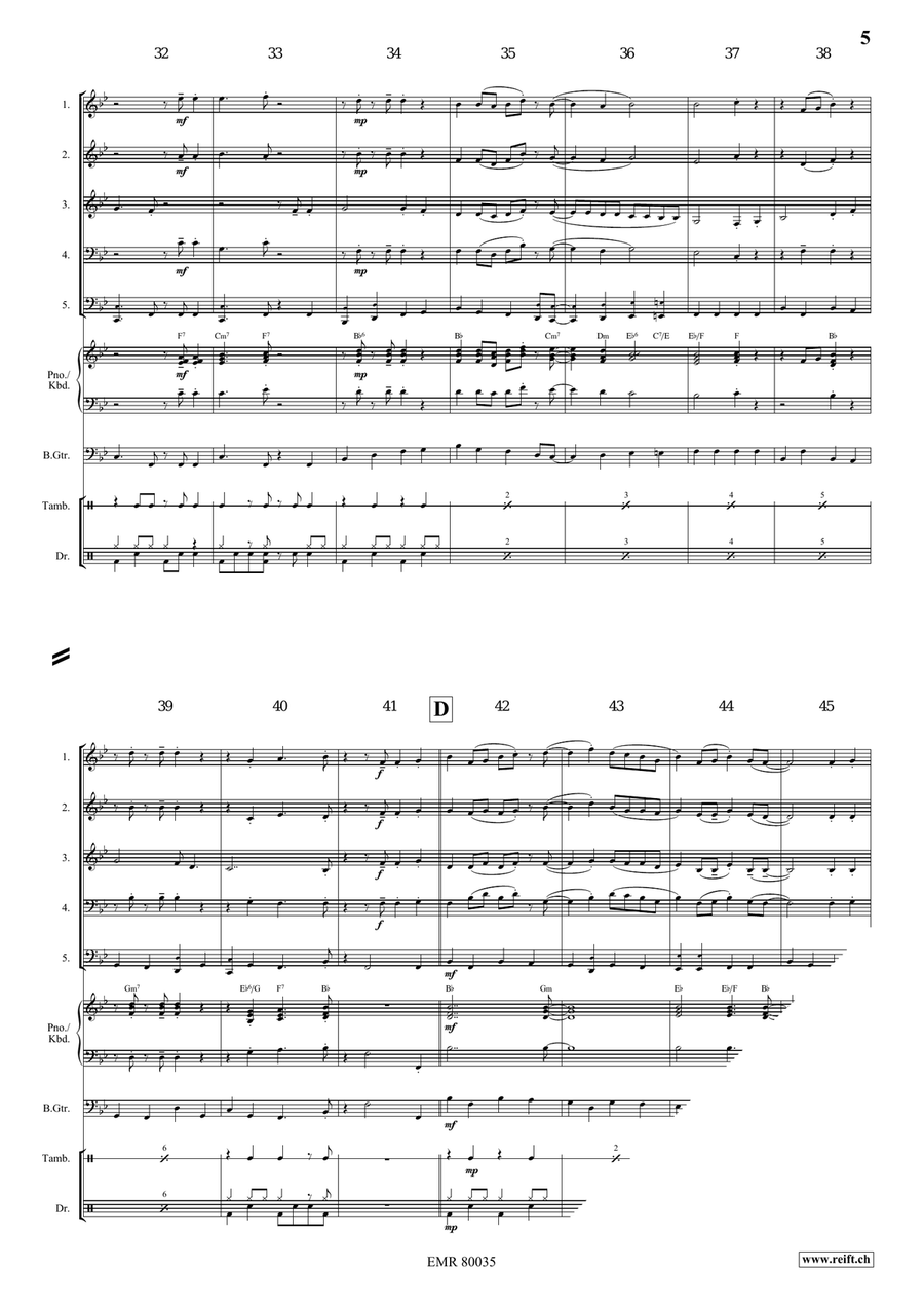 Loch Lomond Loch Lomond Woodwind Quintet scores gallery preview page 5