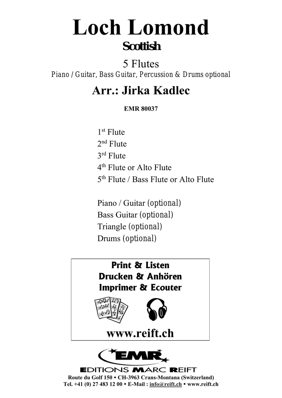 Loch Lomond Loch Lomond Flute scores gallery preview page 2