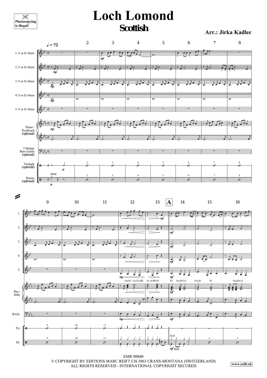 Loch Lomond Loch Lomond Horn scores gallery preview page 3