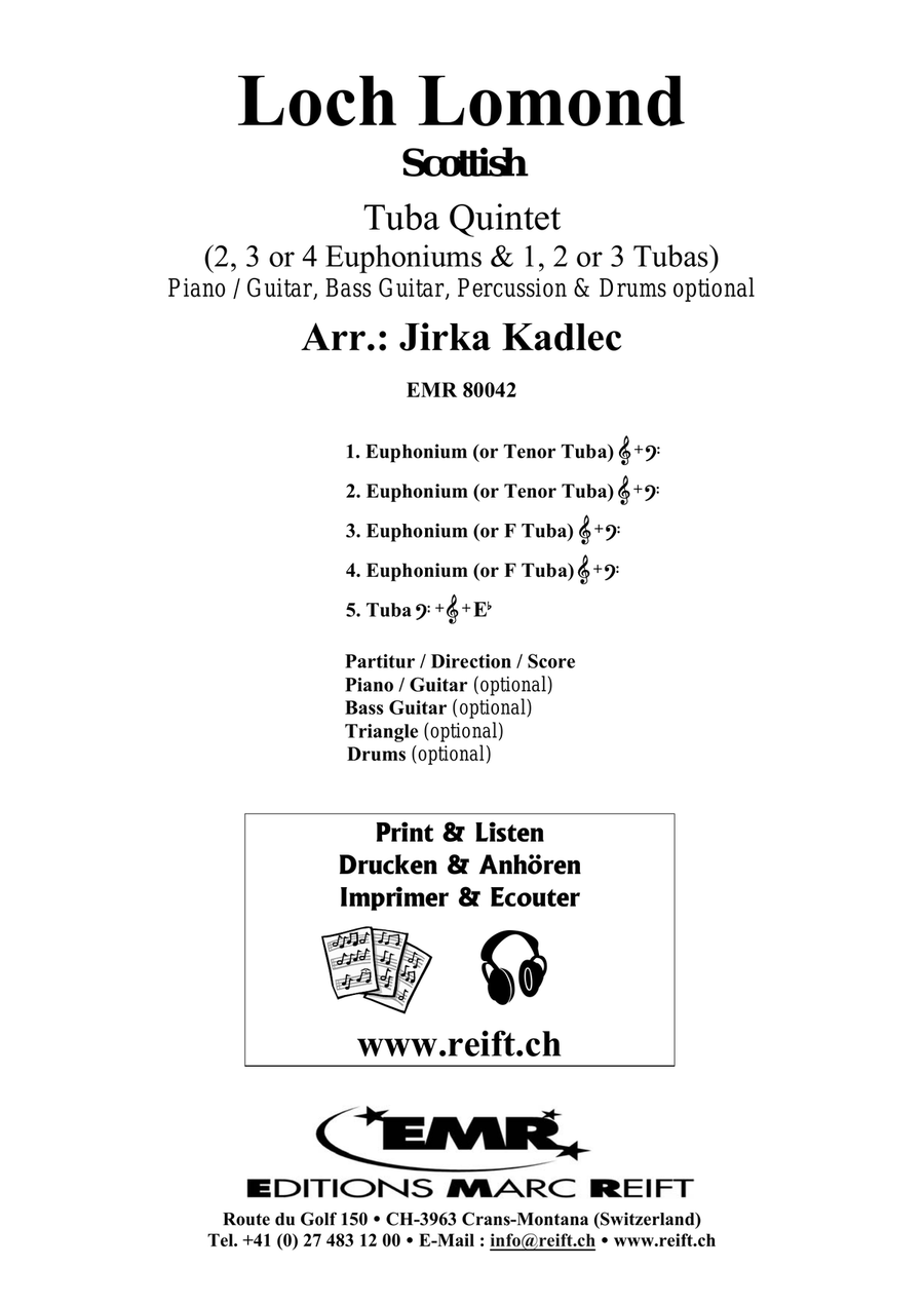Loch Lomond Loch Lomond Tuba scores gallery preview page 2