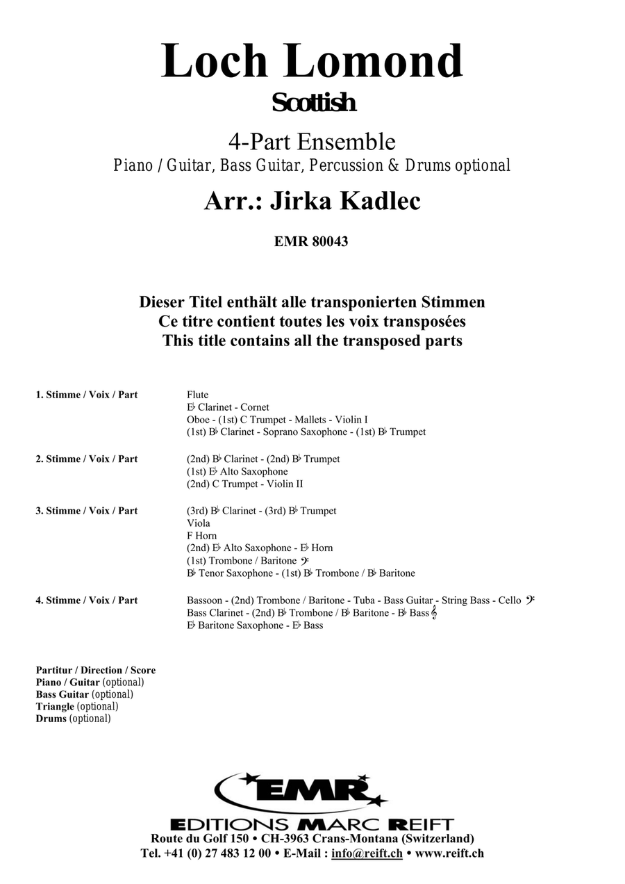 Loch Lomond Loch Lomond Score scores gallery preview page 2