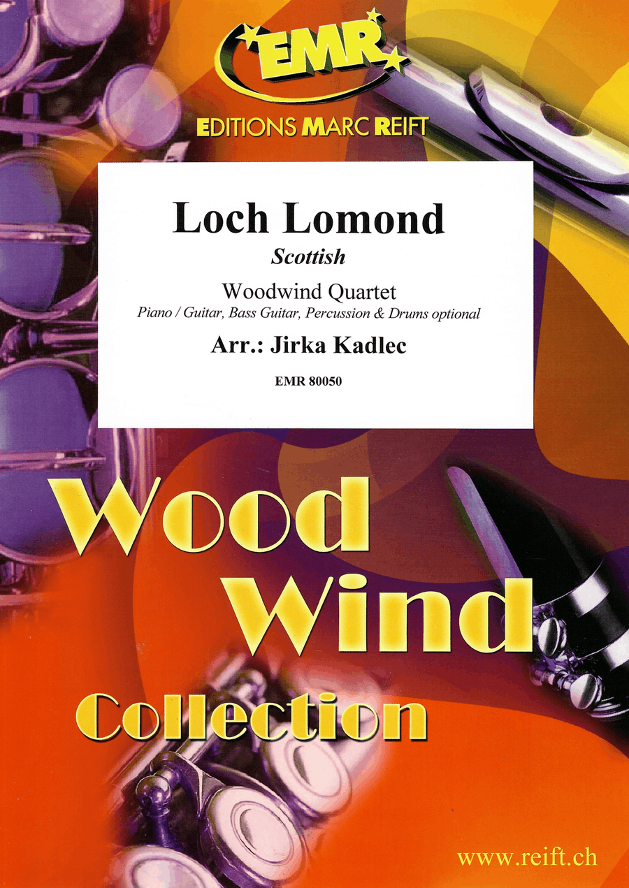 Loch Lomond Loch Lomond Woodwind Quartet scores gallery preview page 1