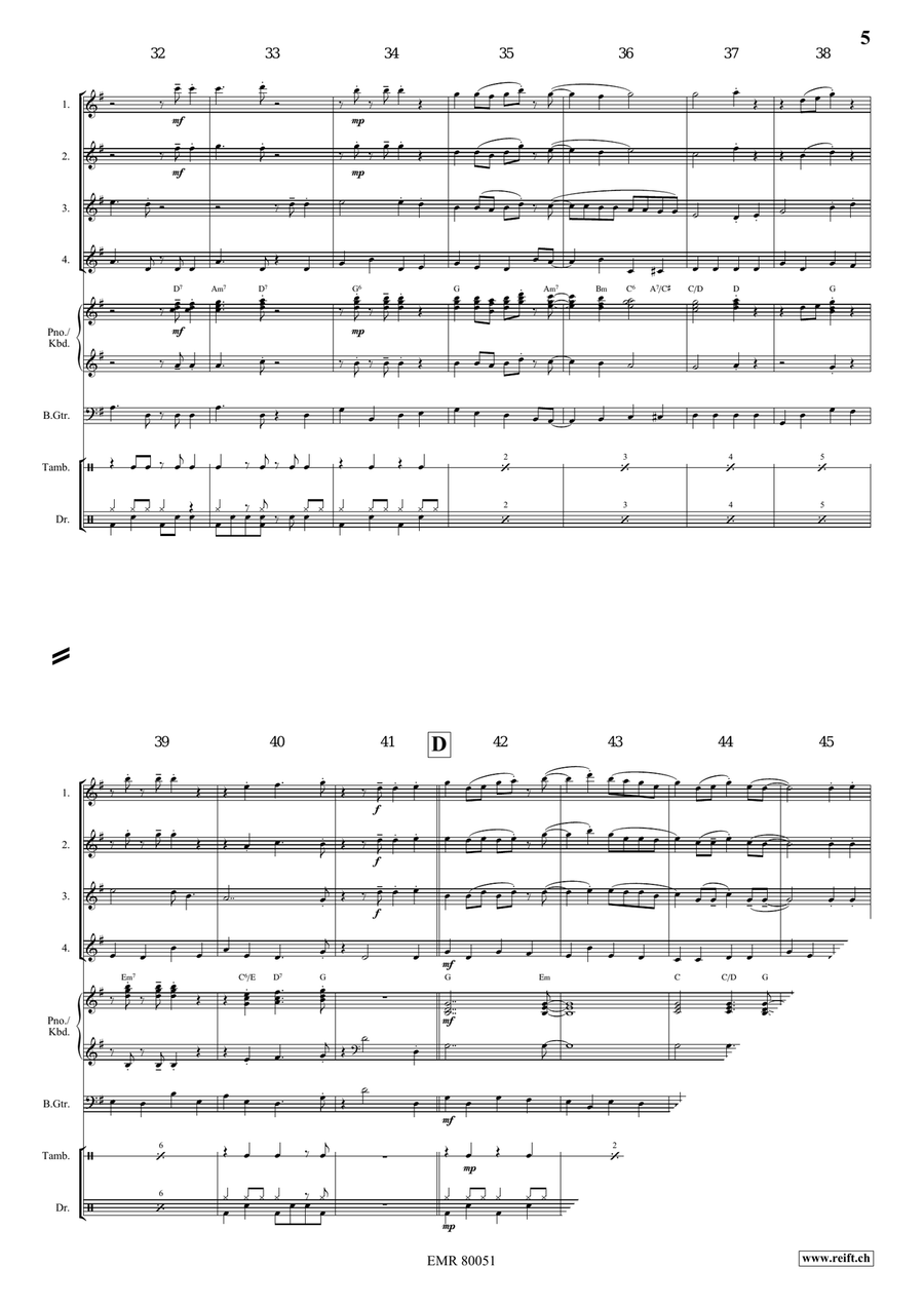 Loch Lomond Loch Lomond Flute Quartet scores gallery preview page 5